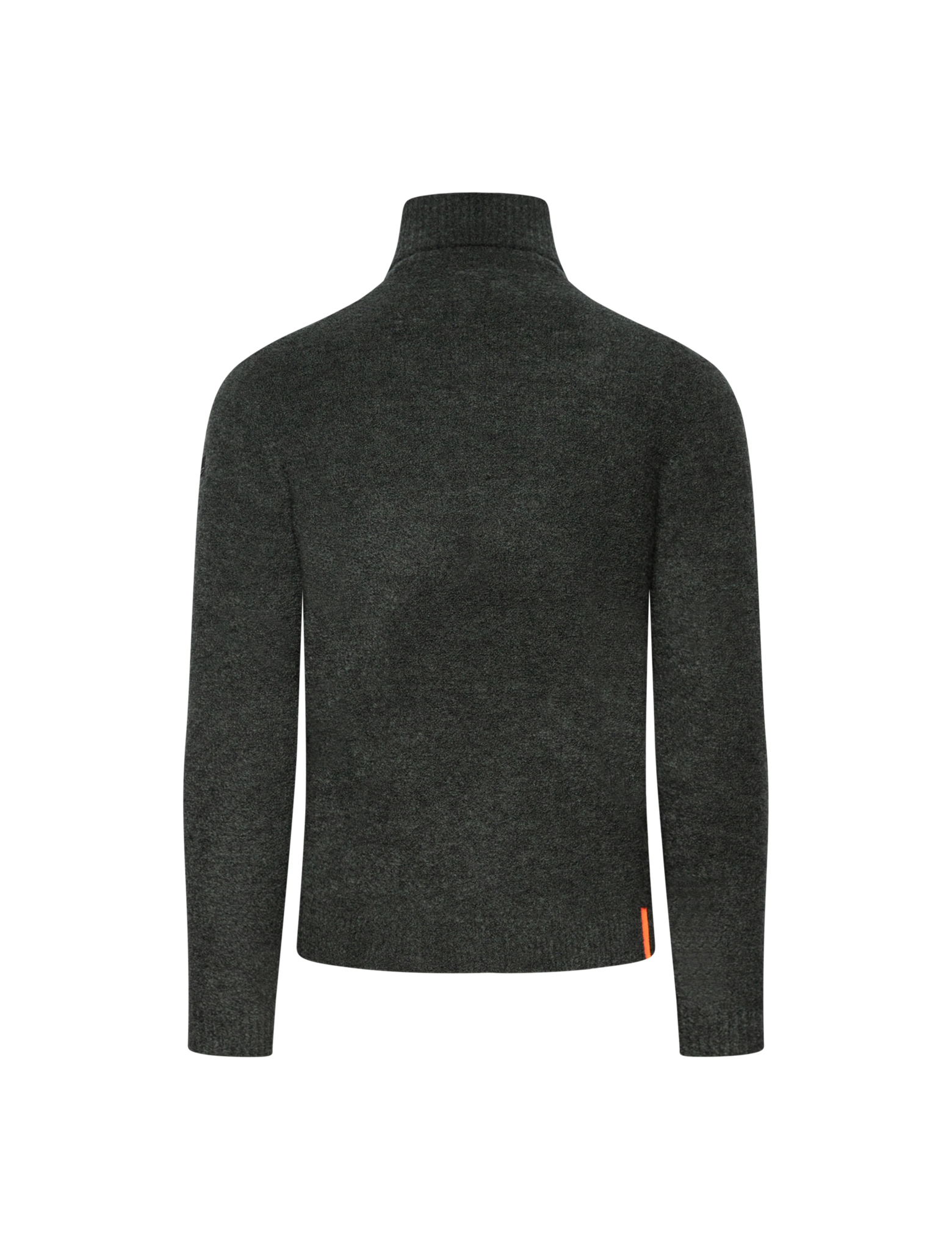 Bouclè high neck knitwear