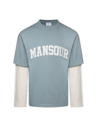 Oversized Langarm-T-Shirt