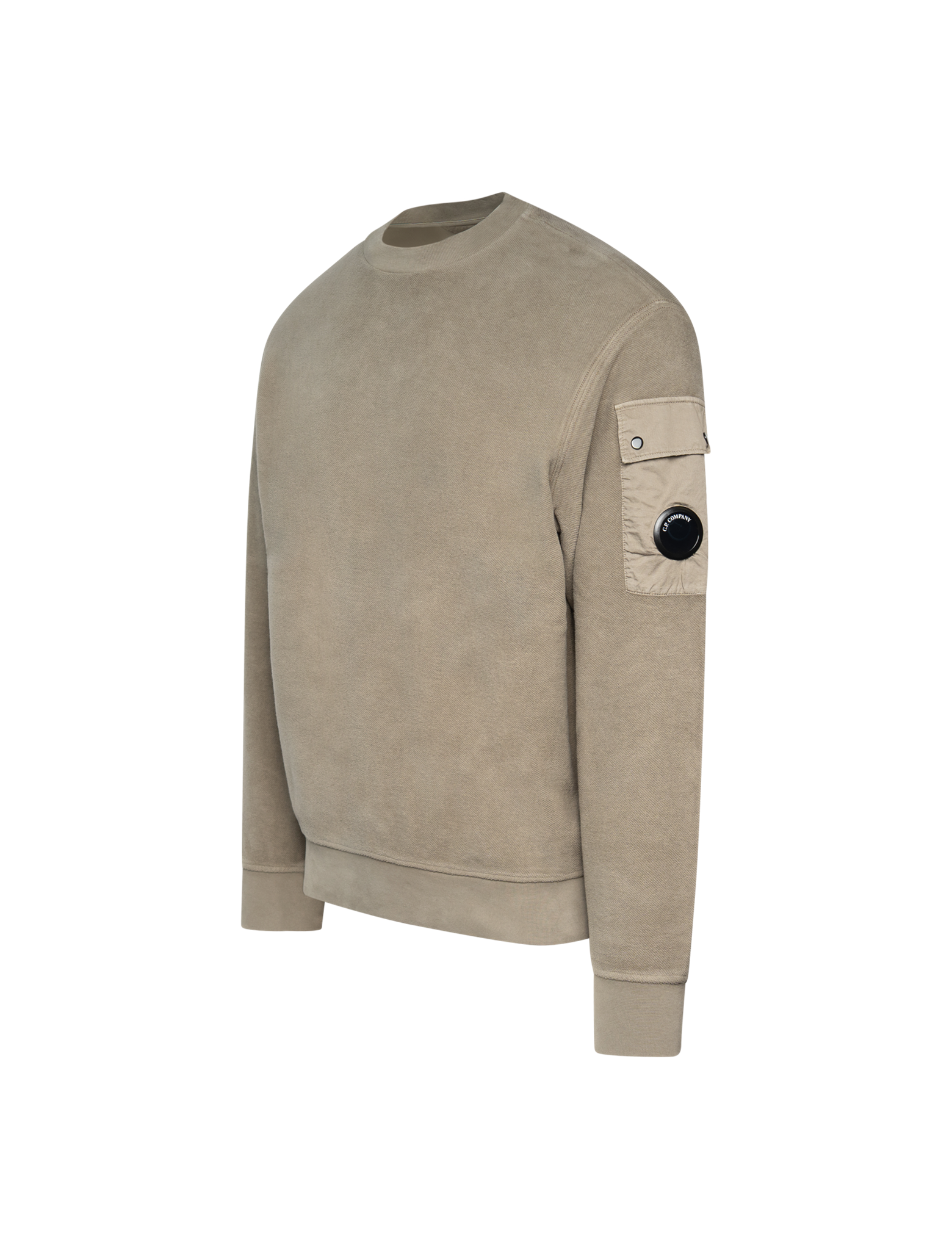 Brushed diagonal sweatshirt