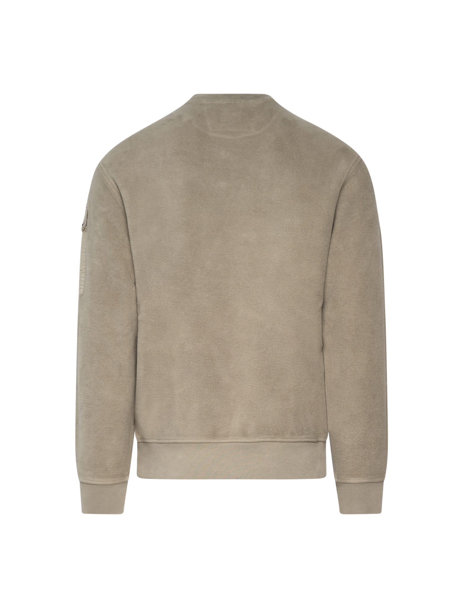 Brushed diagonal sweatshirt
