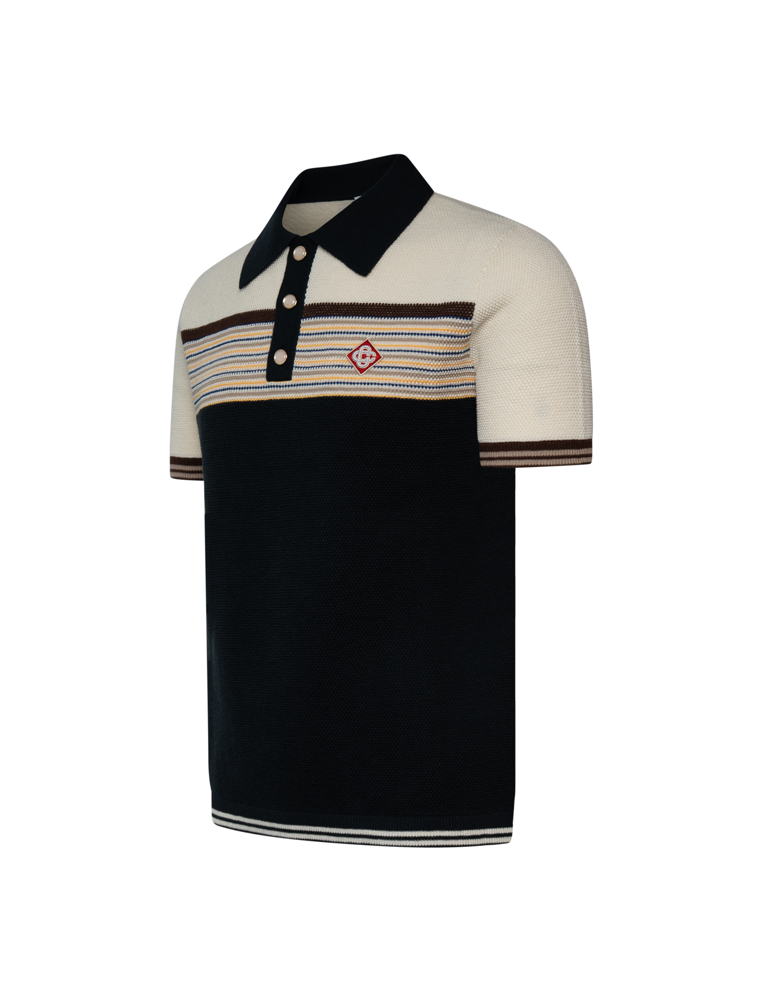 Cafe Stripe polo shirt