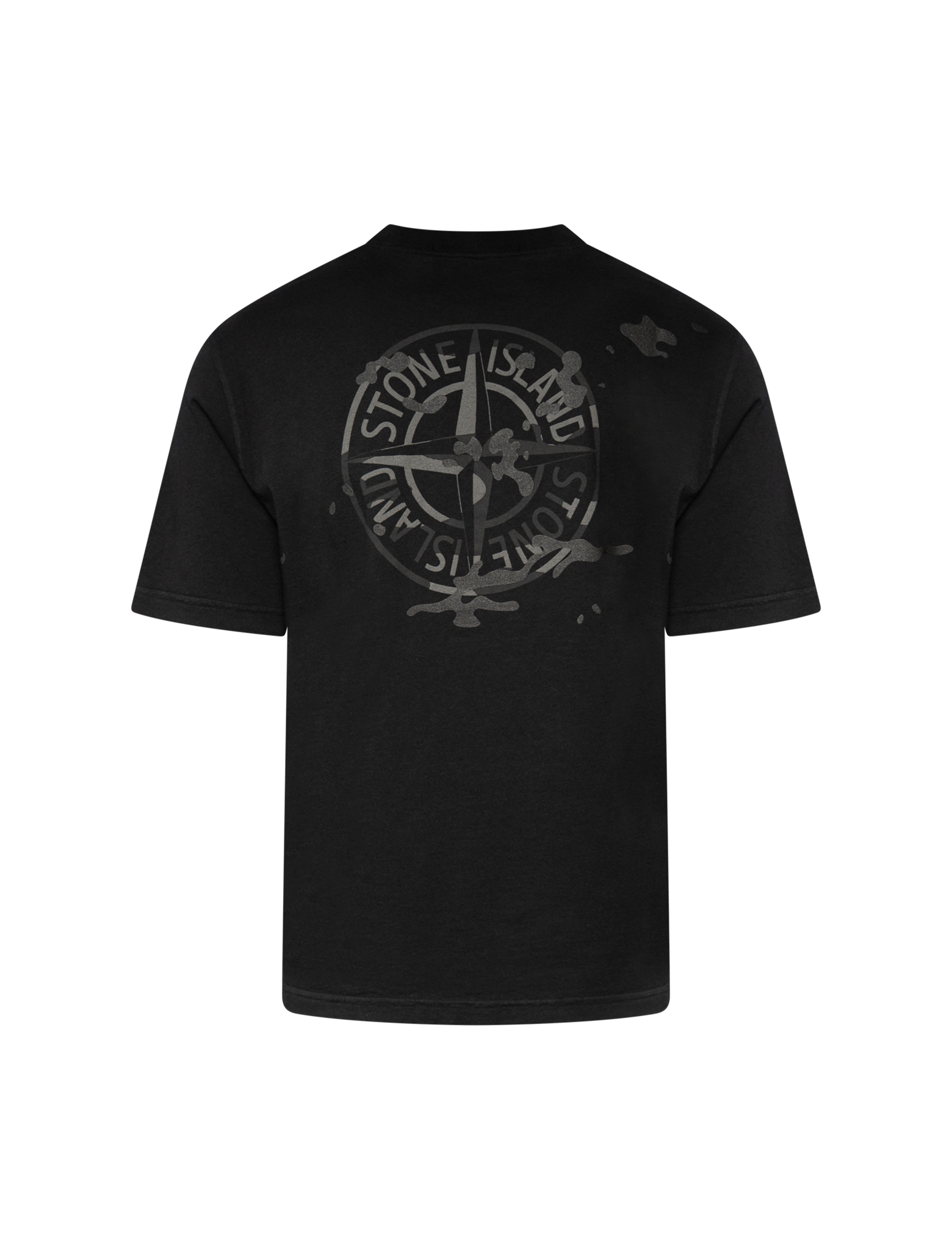 Camo Compass print t-shirt