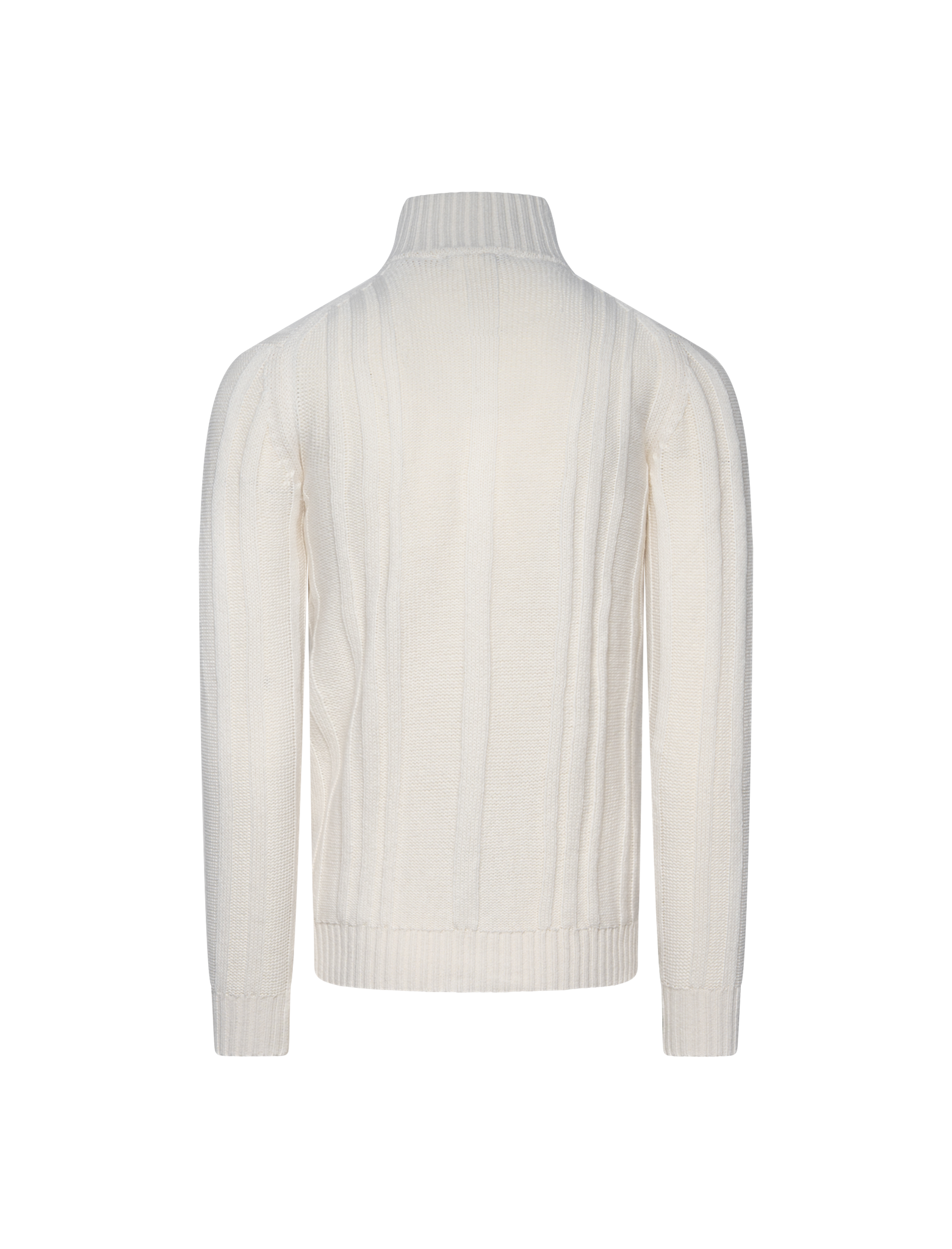 Cashmere Blend half zip jumper