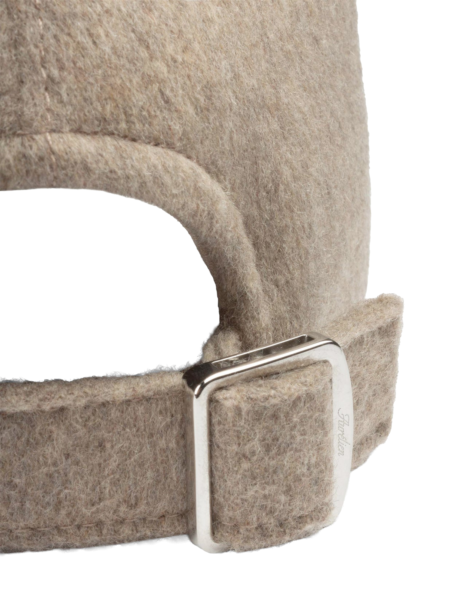 Cashmere blend baseball cap