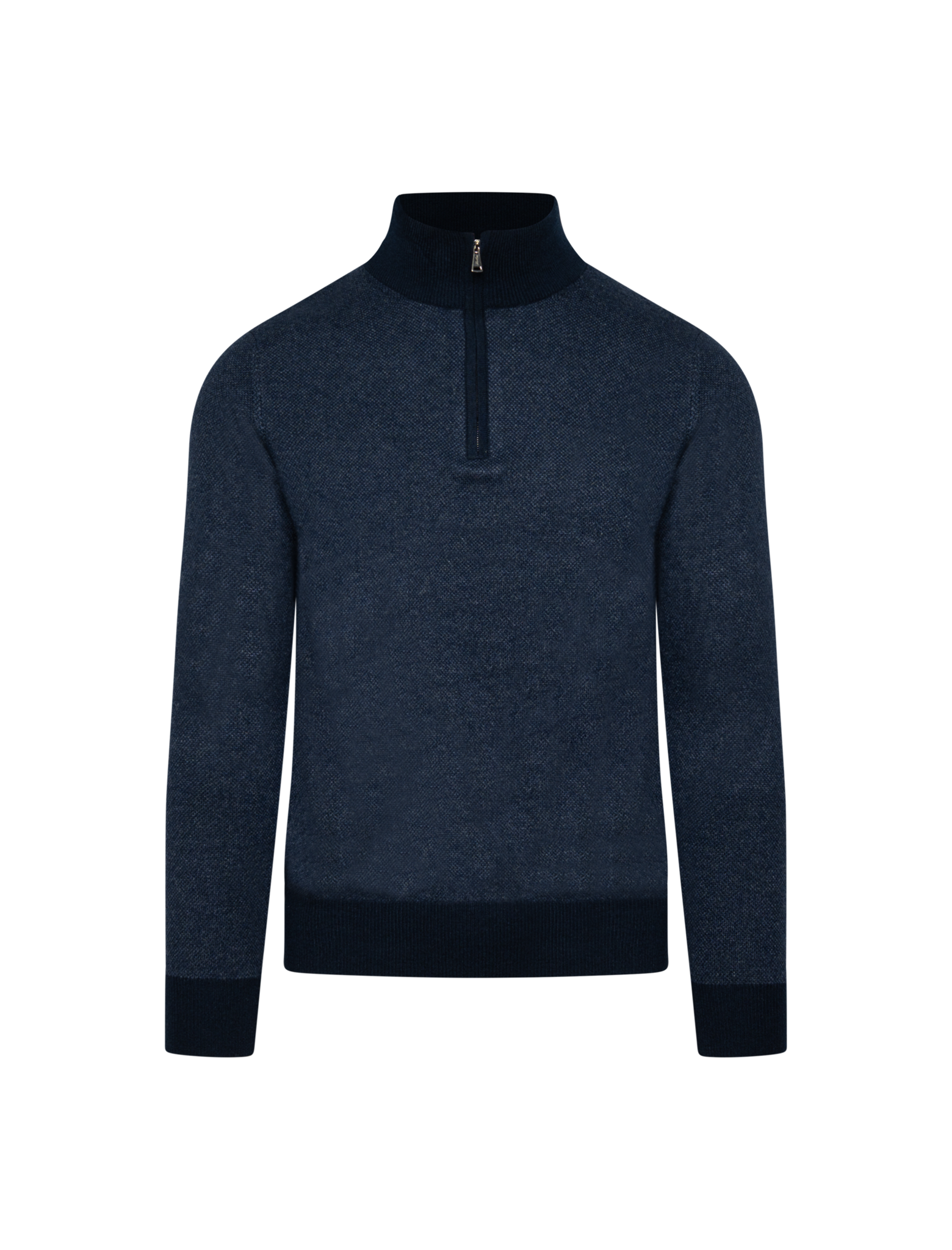 Cashmere half zip sweater