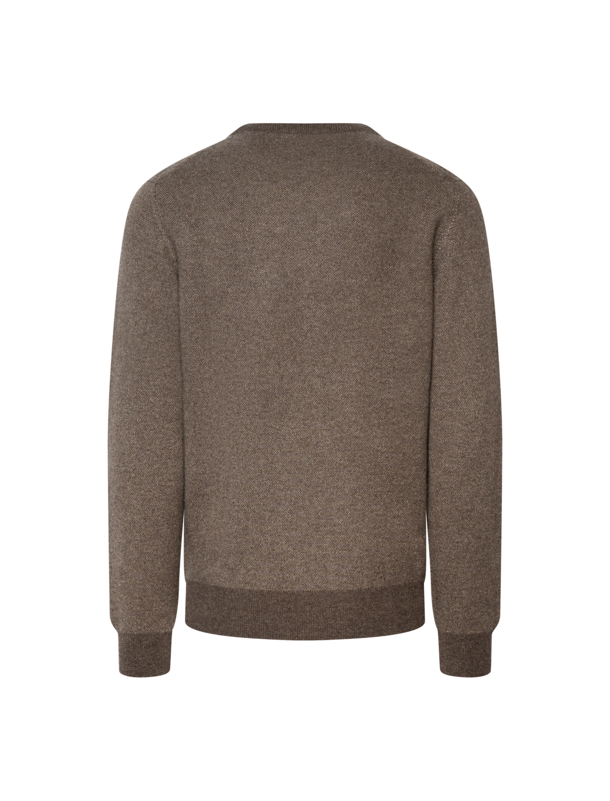 Cashmere jaquard crew jumper