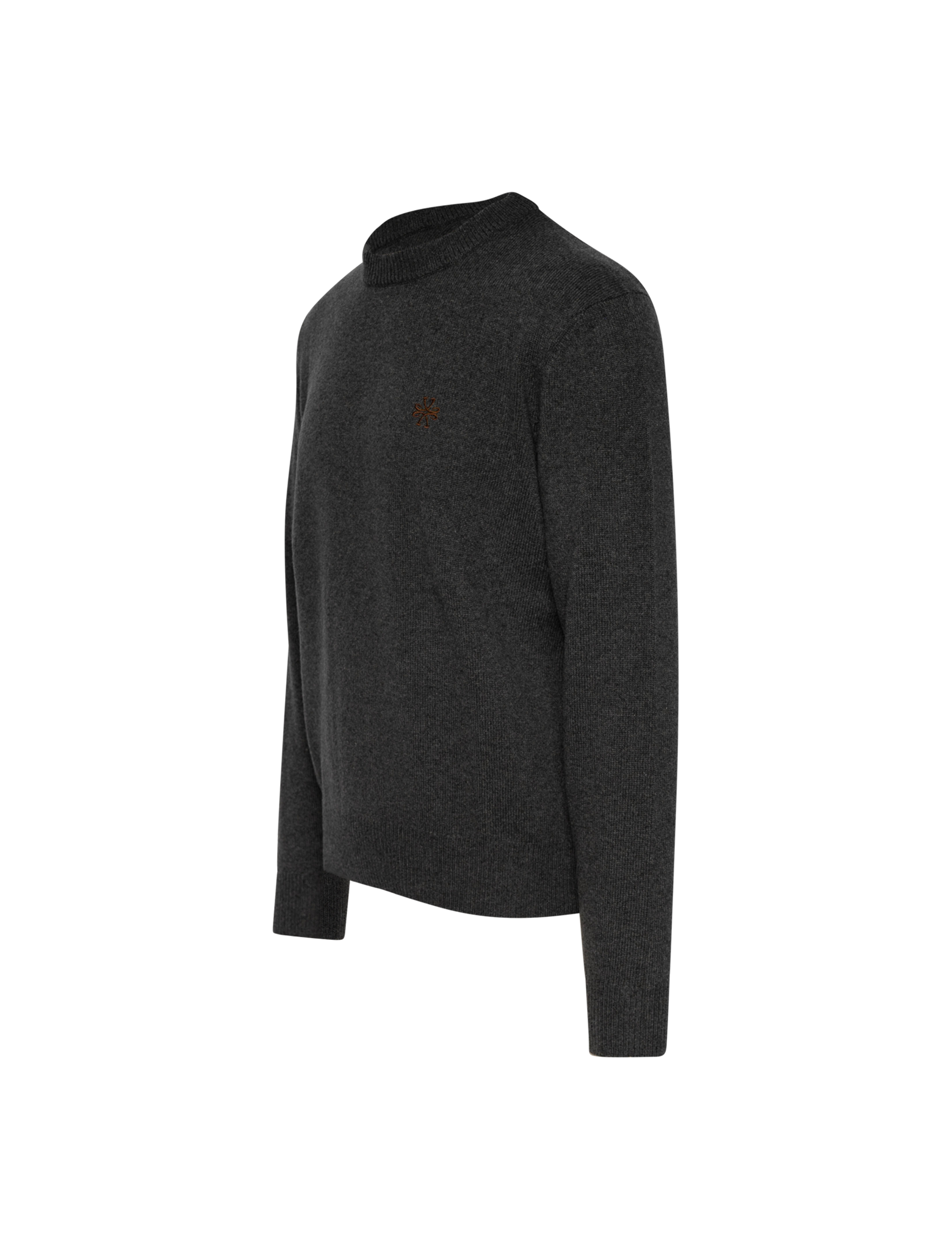 Cashmere logo knitted jumper