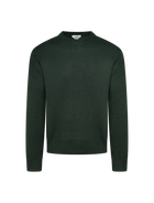 Cashmere logo knitted jumper