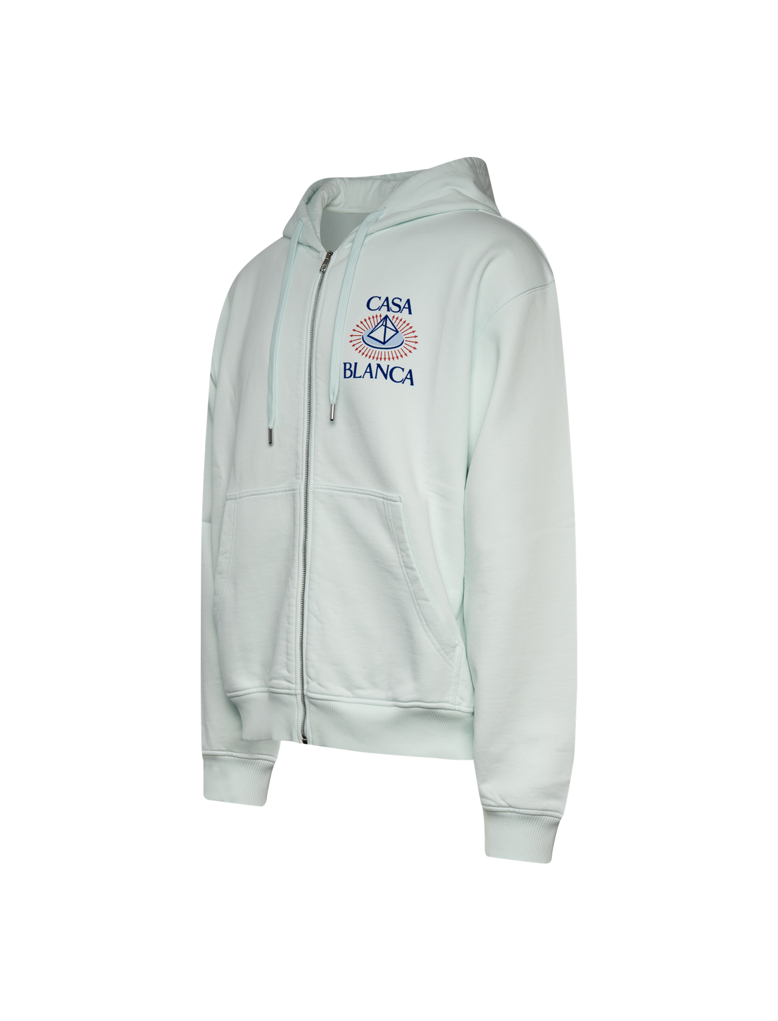 Celestial zipped hoodie