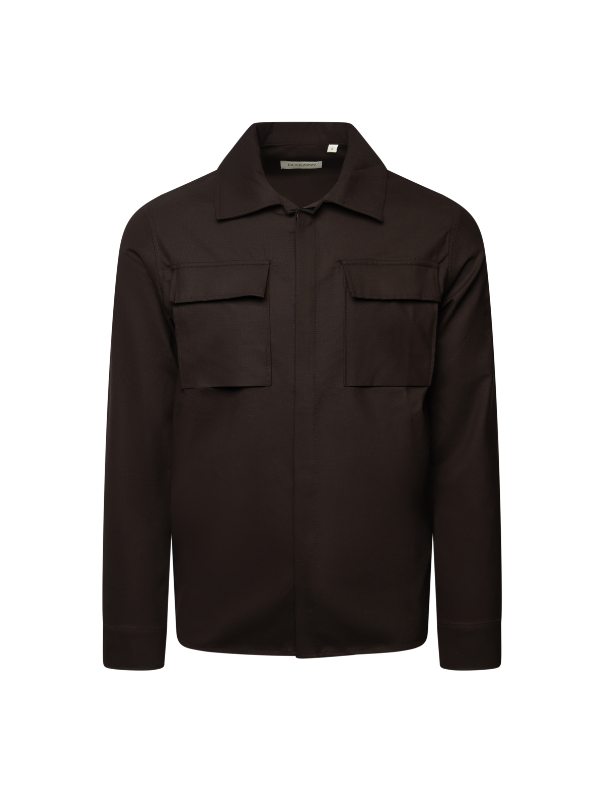 Cesare wool blend overshirt