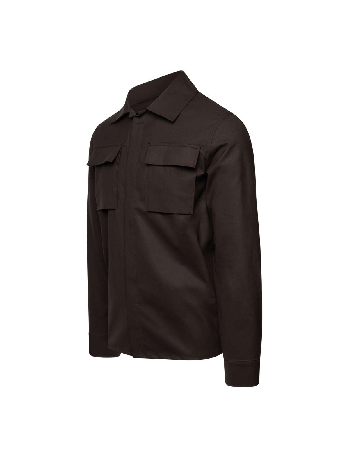 Cesare wool blend overshirt