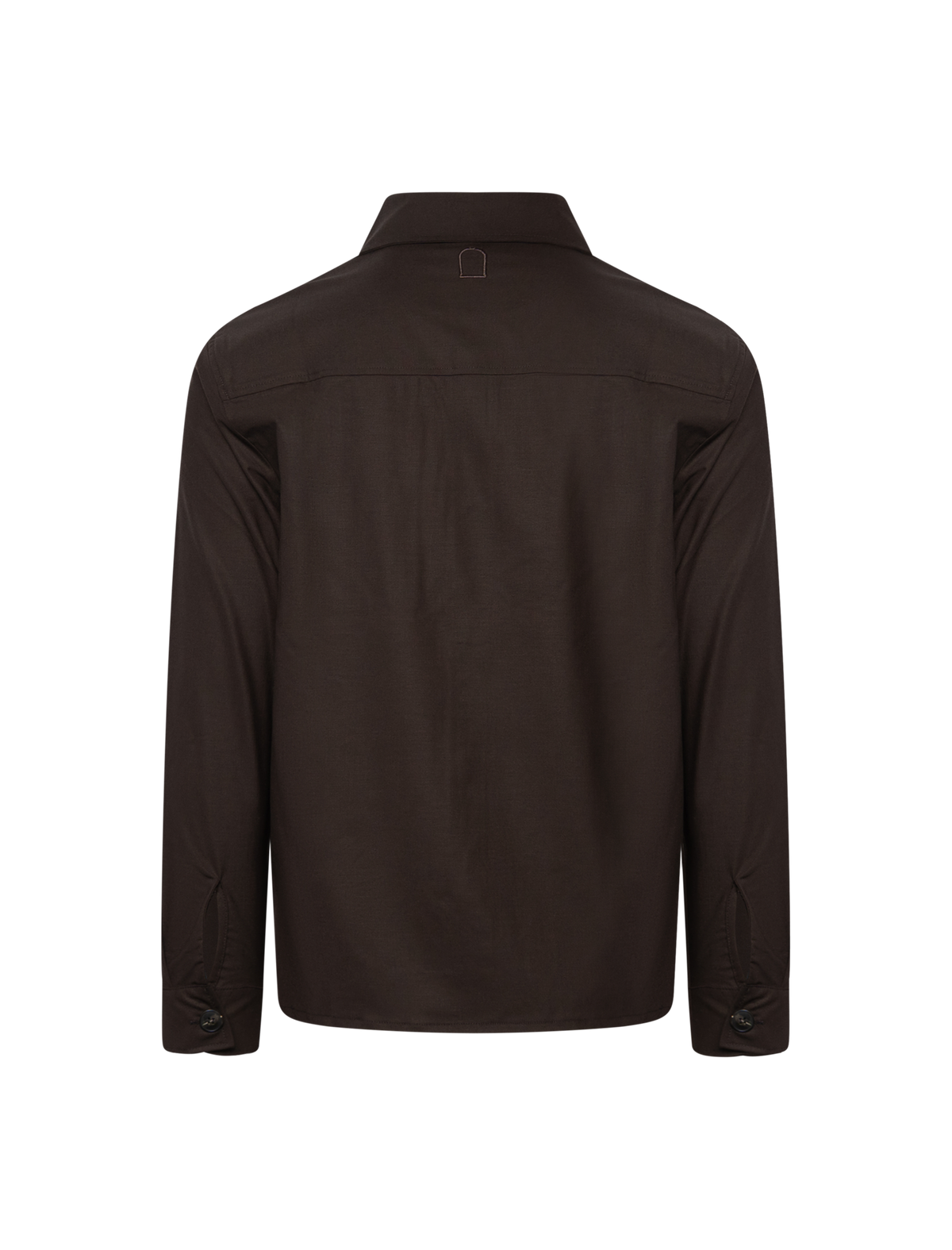 Cesare wool blend overshirt
