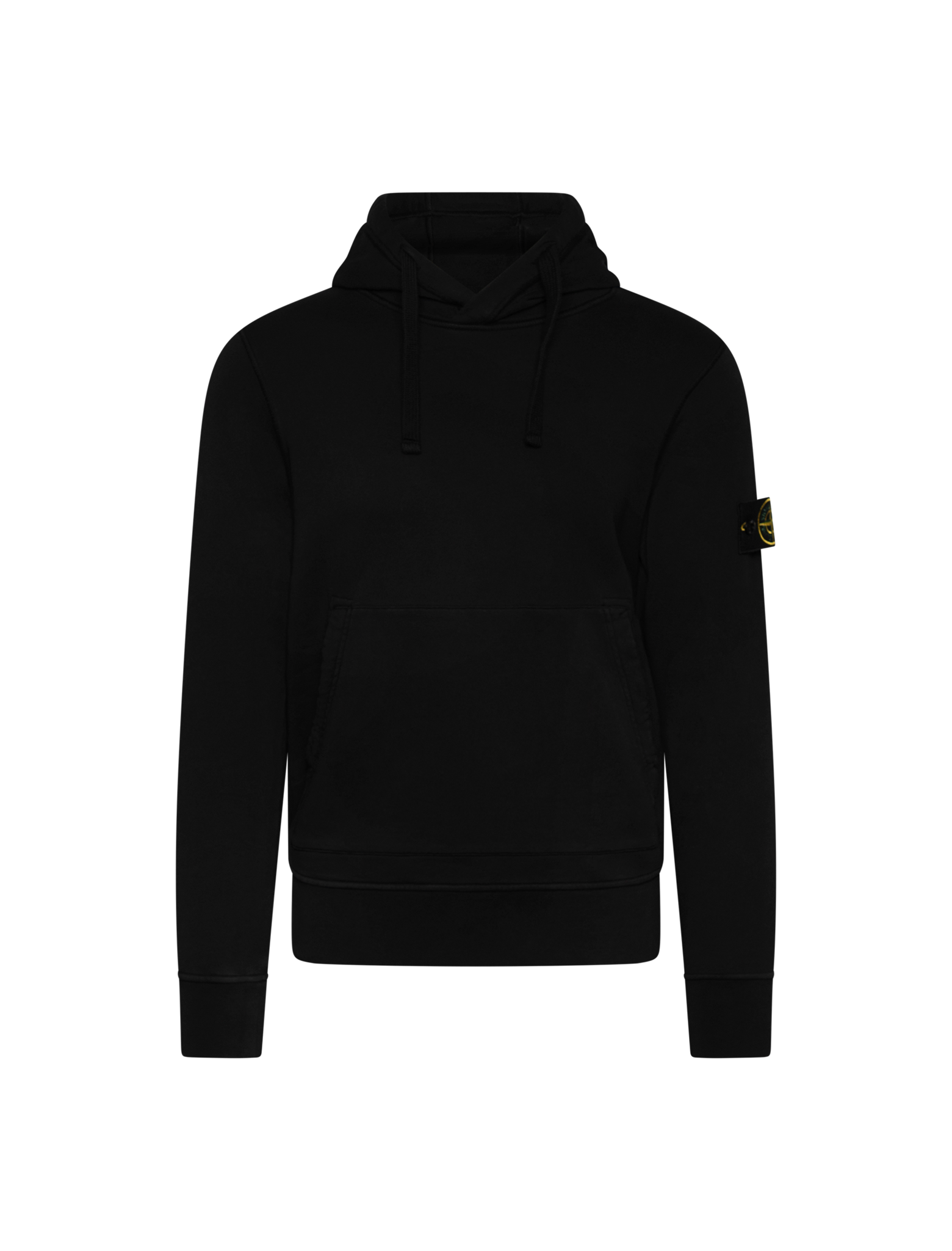 Compass badge fleece hoodie