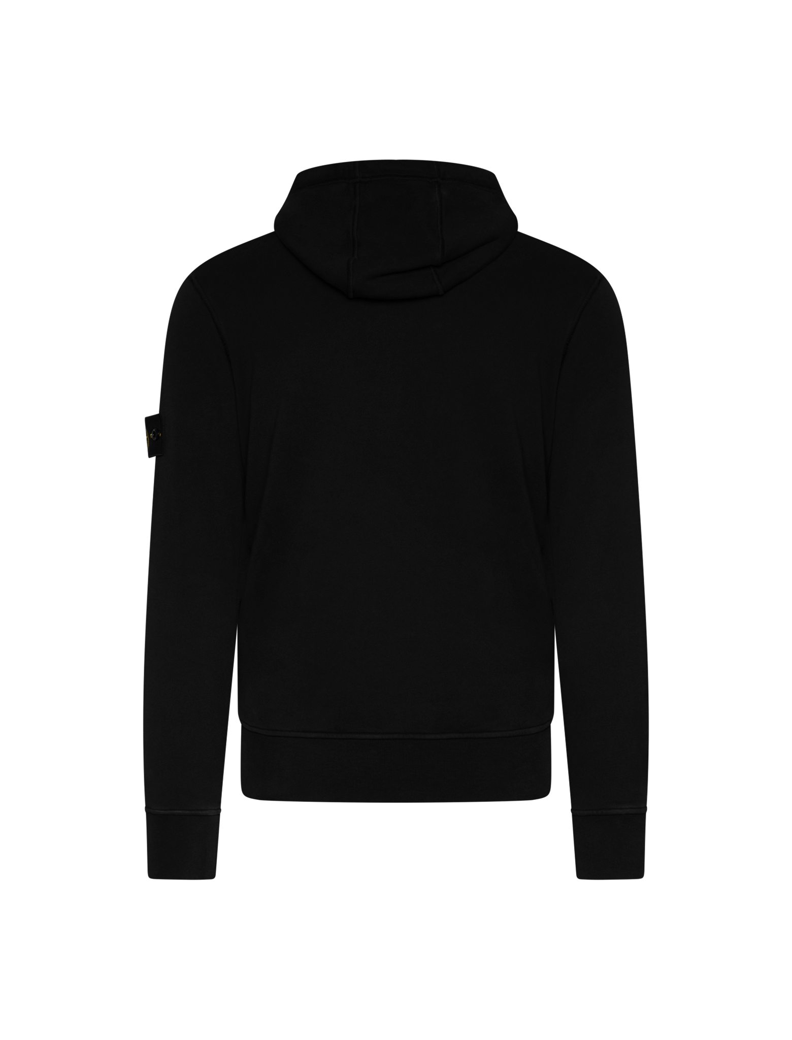 Compass badge fleece hoodie