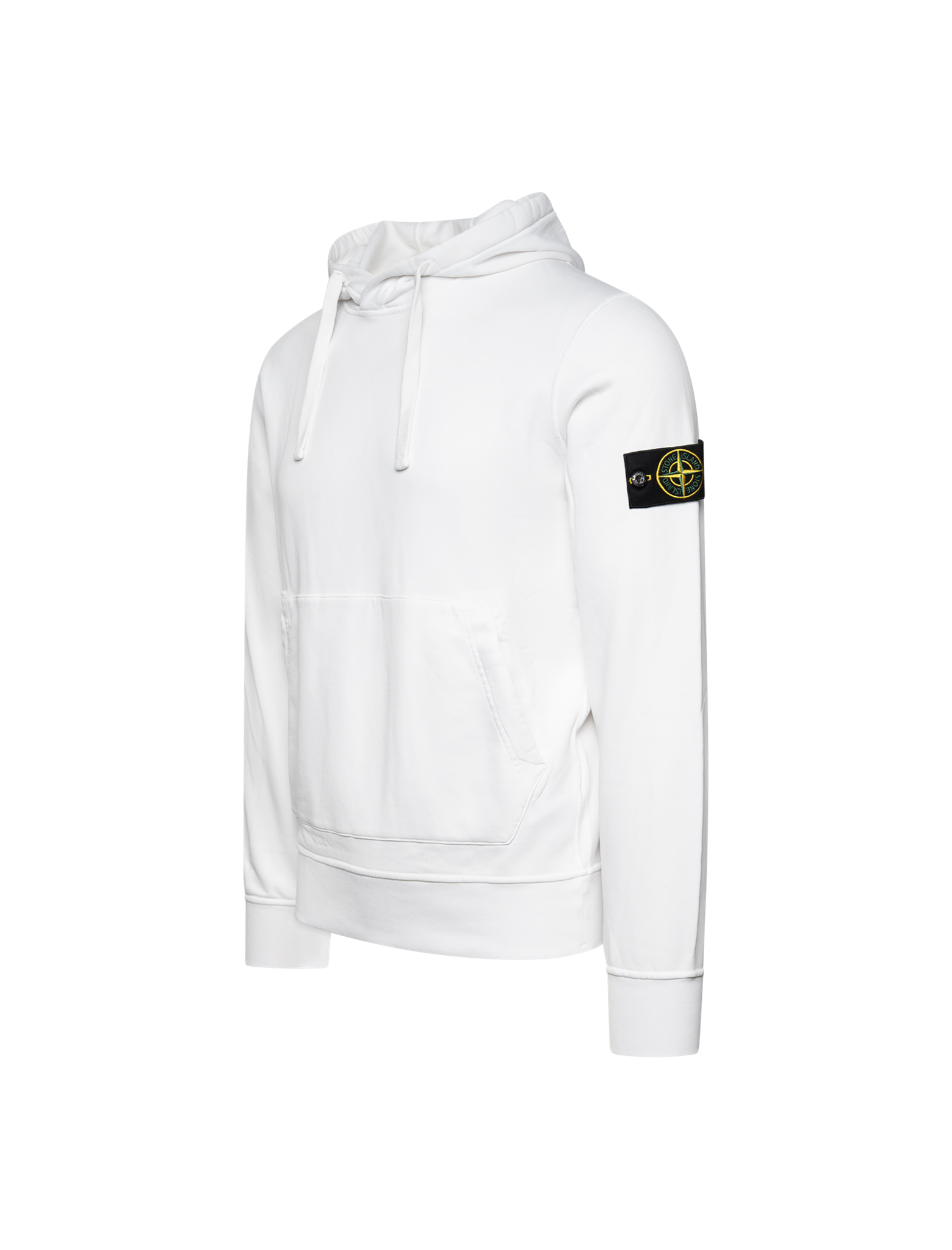 Compass badge fleece hoodie