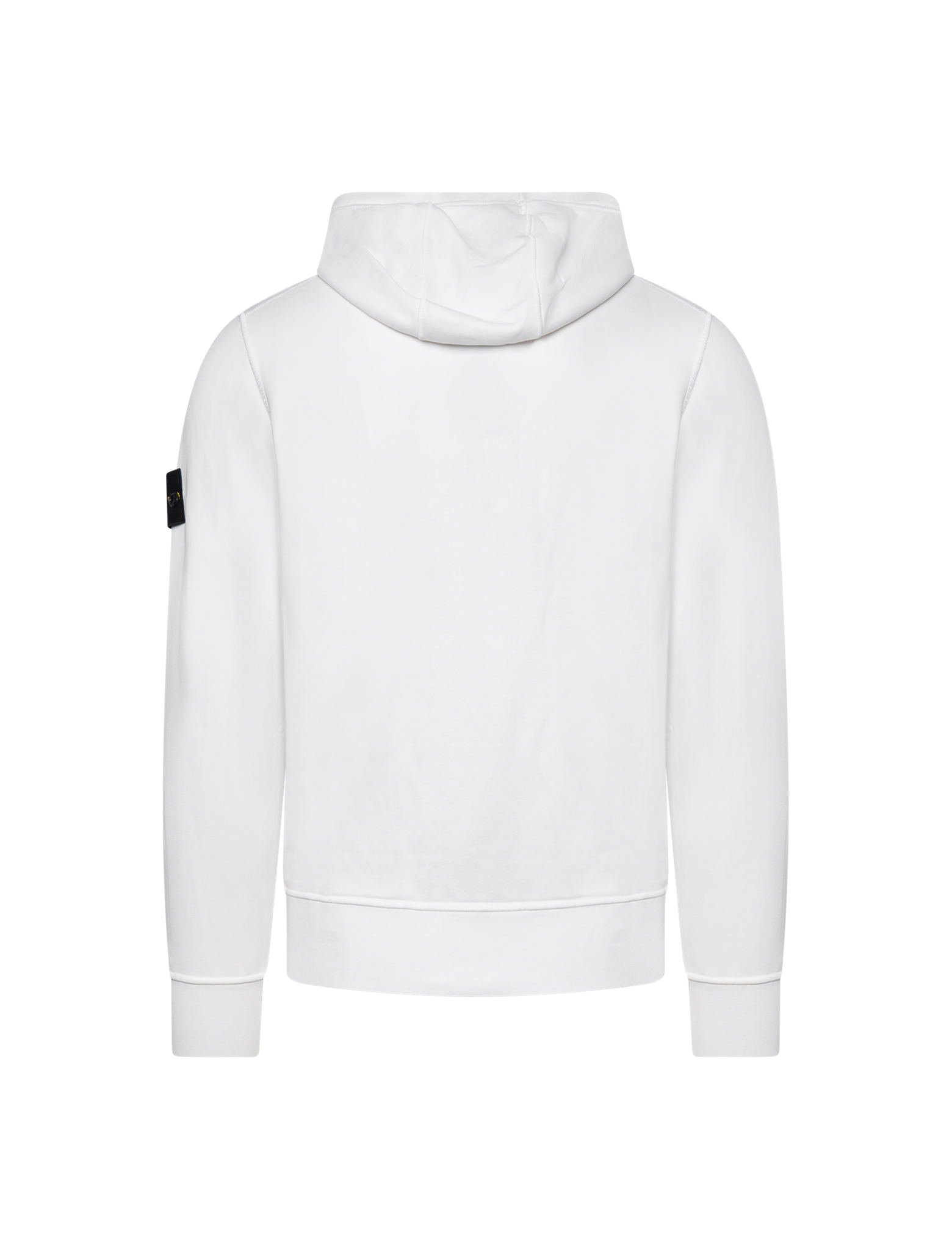 Compass badge fleece hoodie