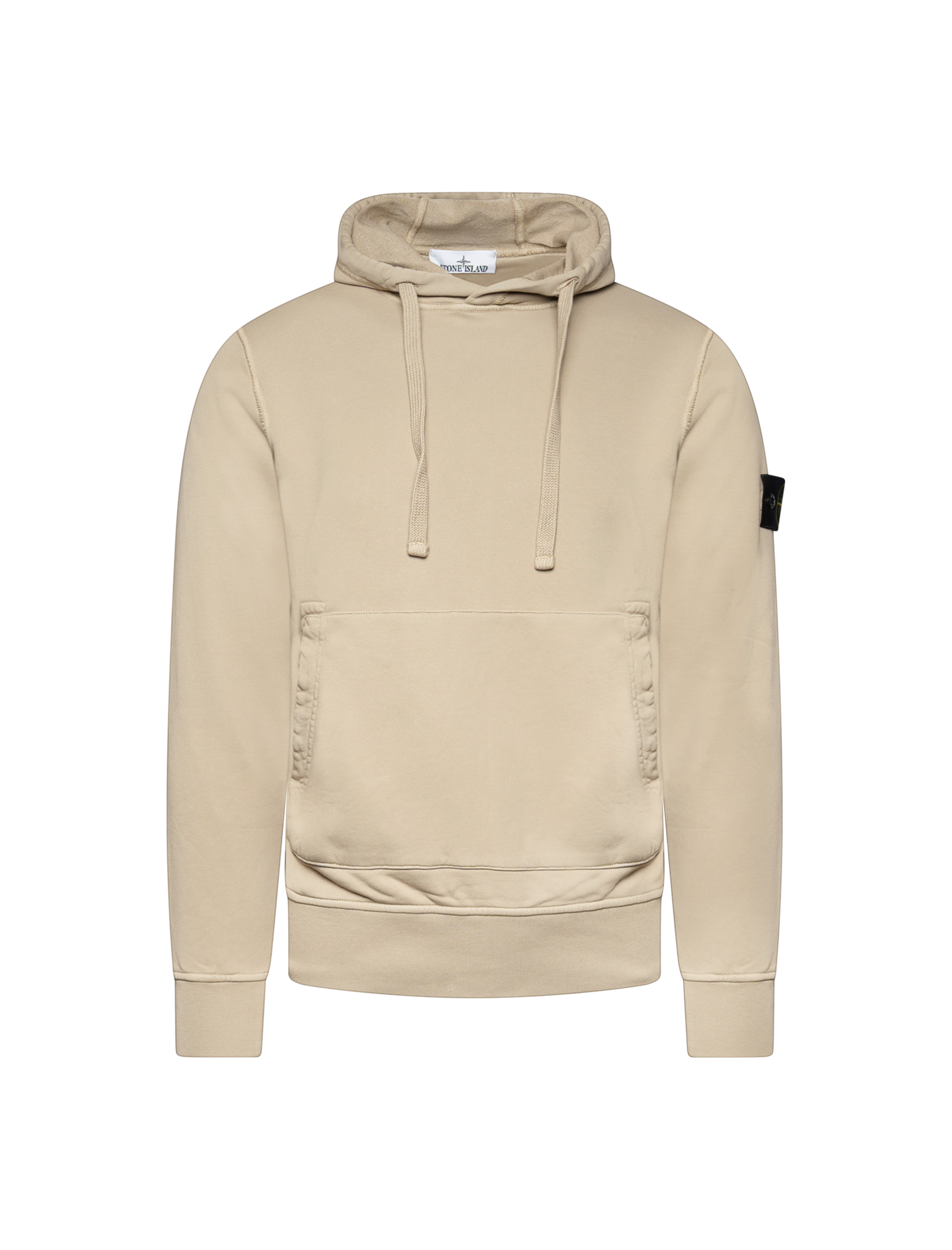 Compass badge fleece hoodie