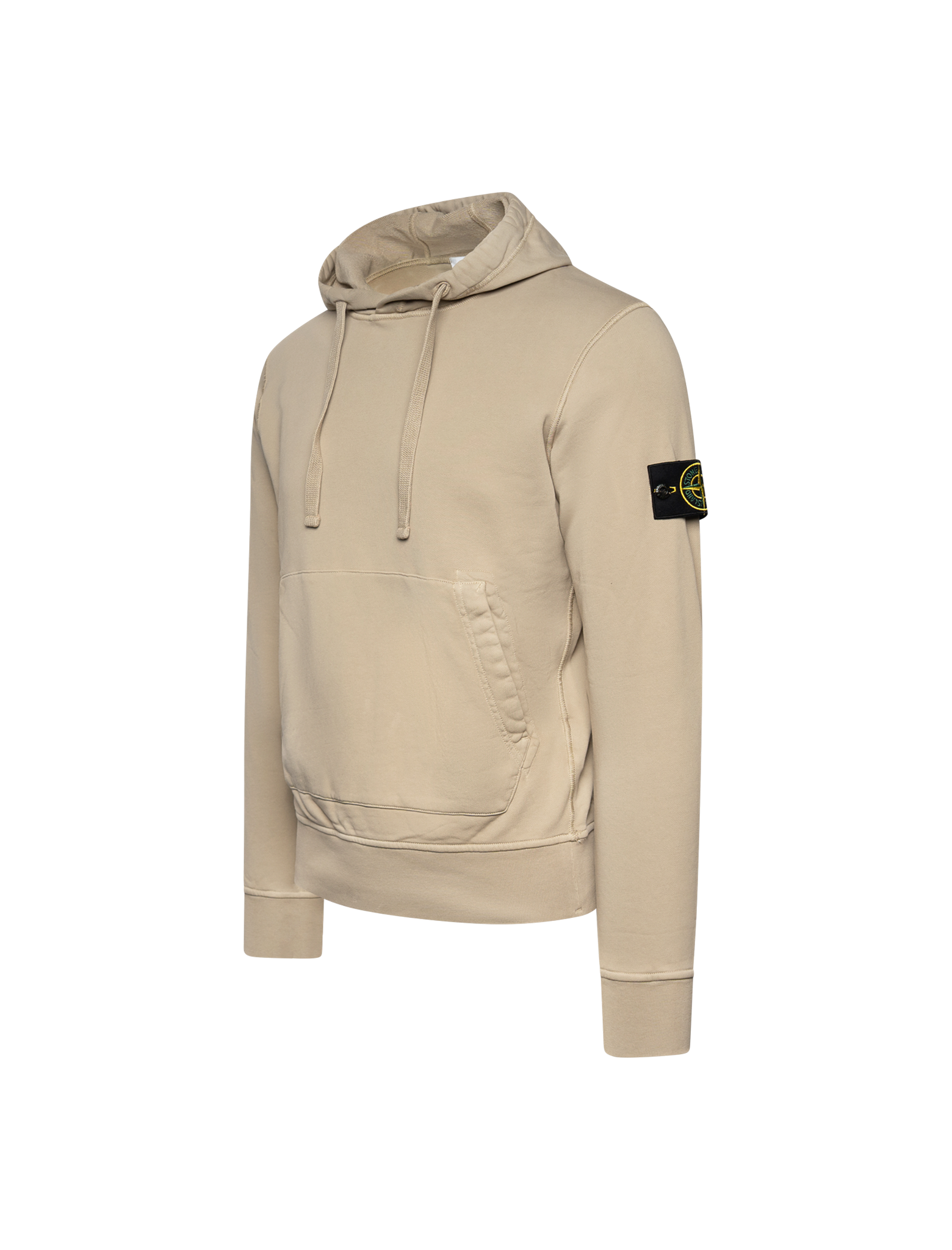 Compass badge fleece hoodie