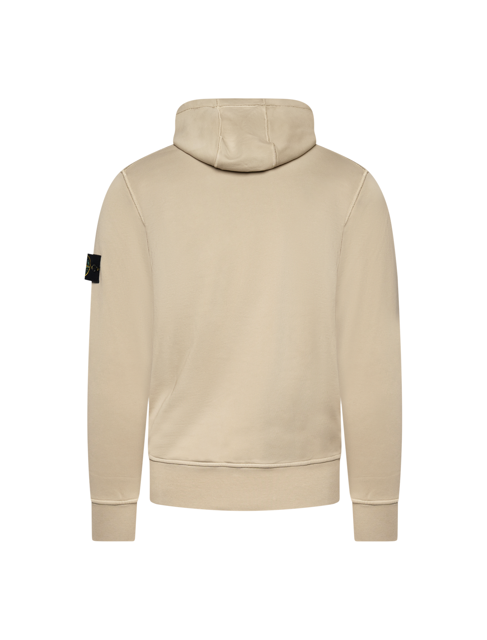Compass badge fleece hoodie