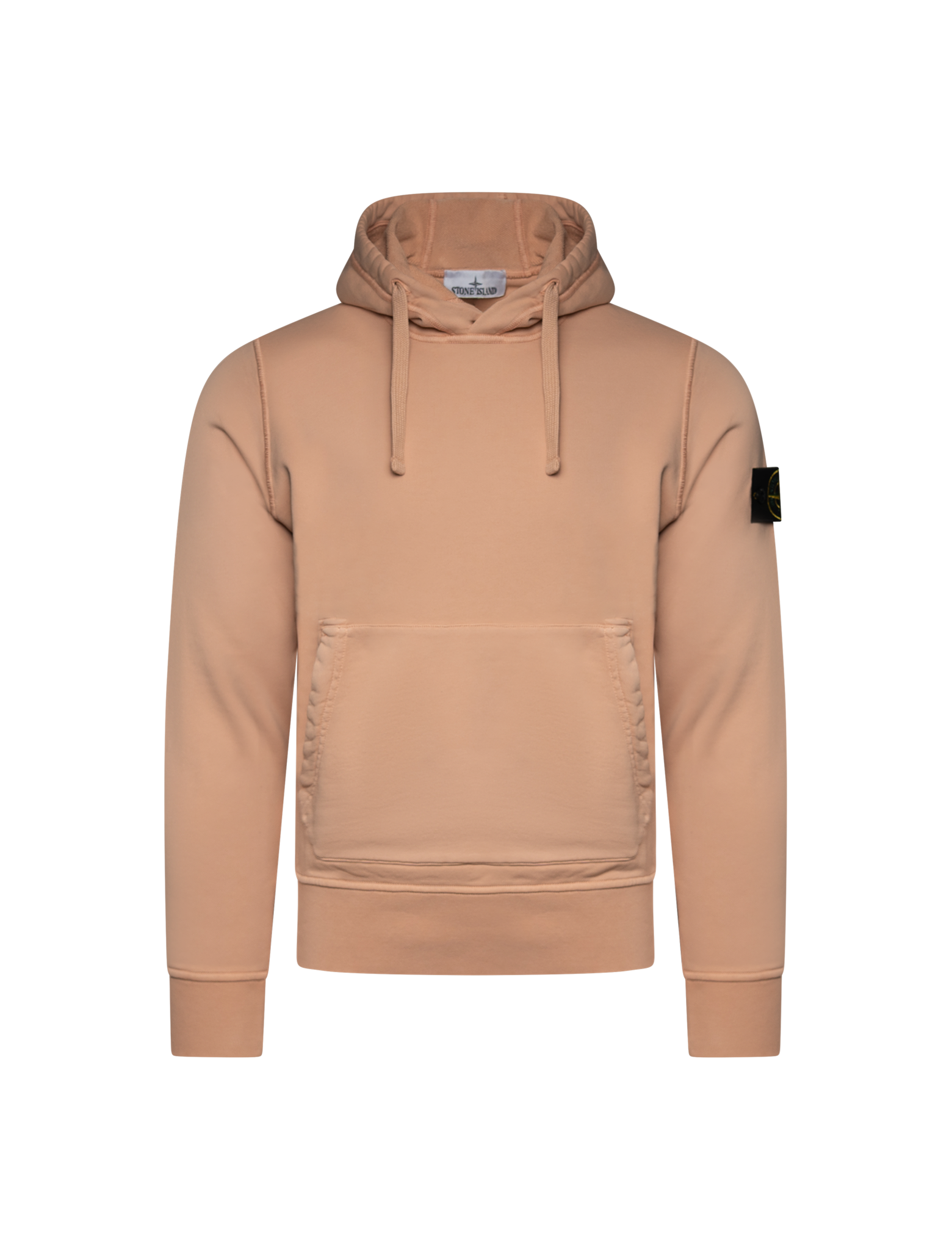 Compass badge fleece hoodie