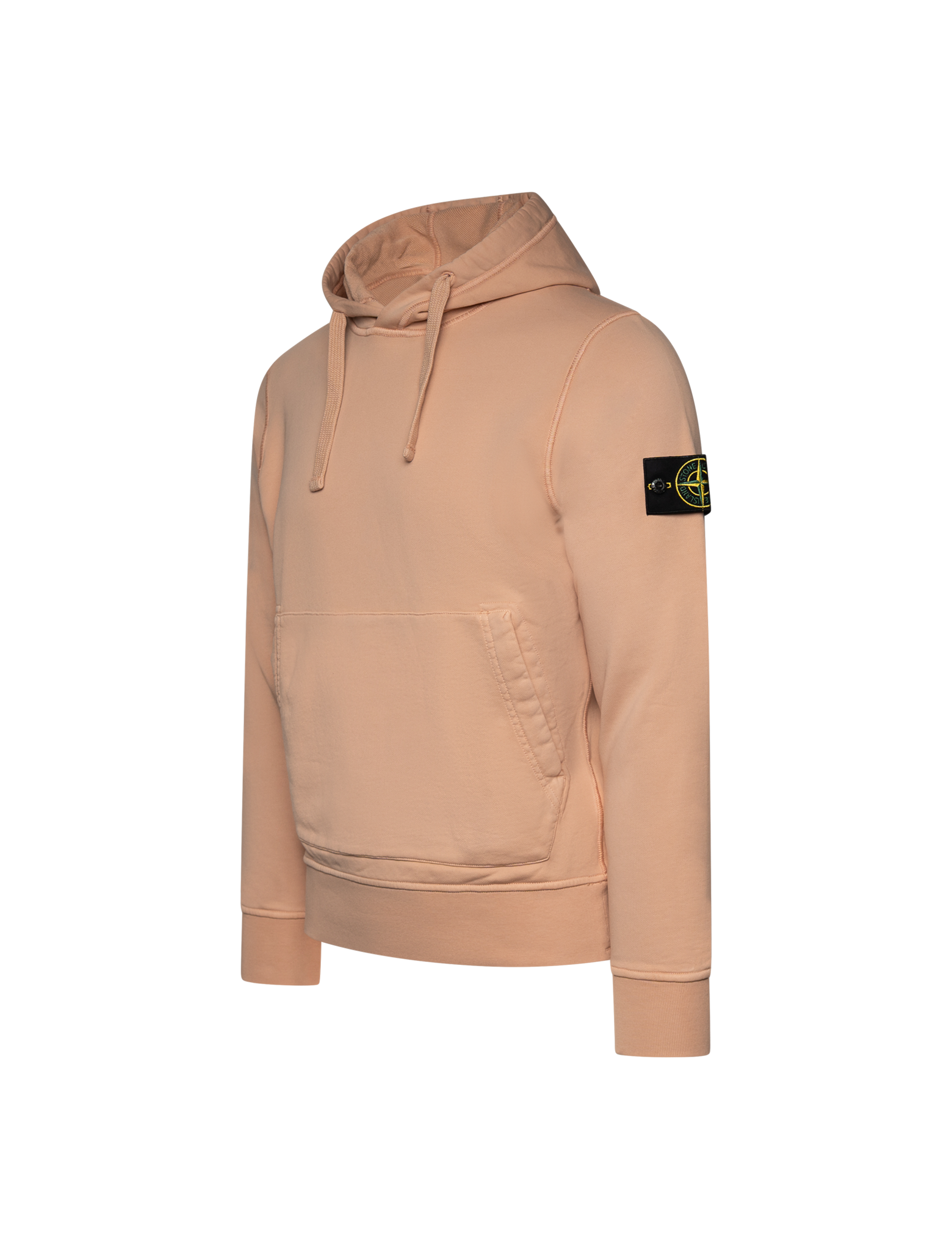 Compass badge fleece hoodie