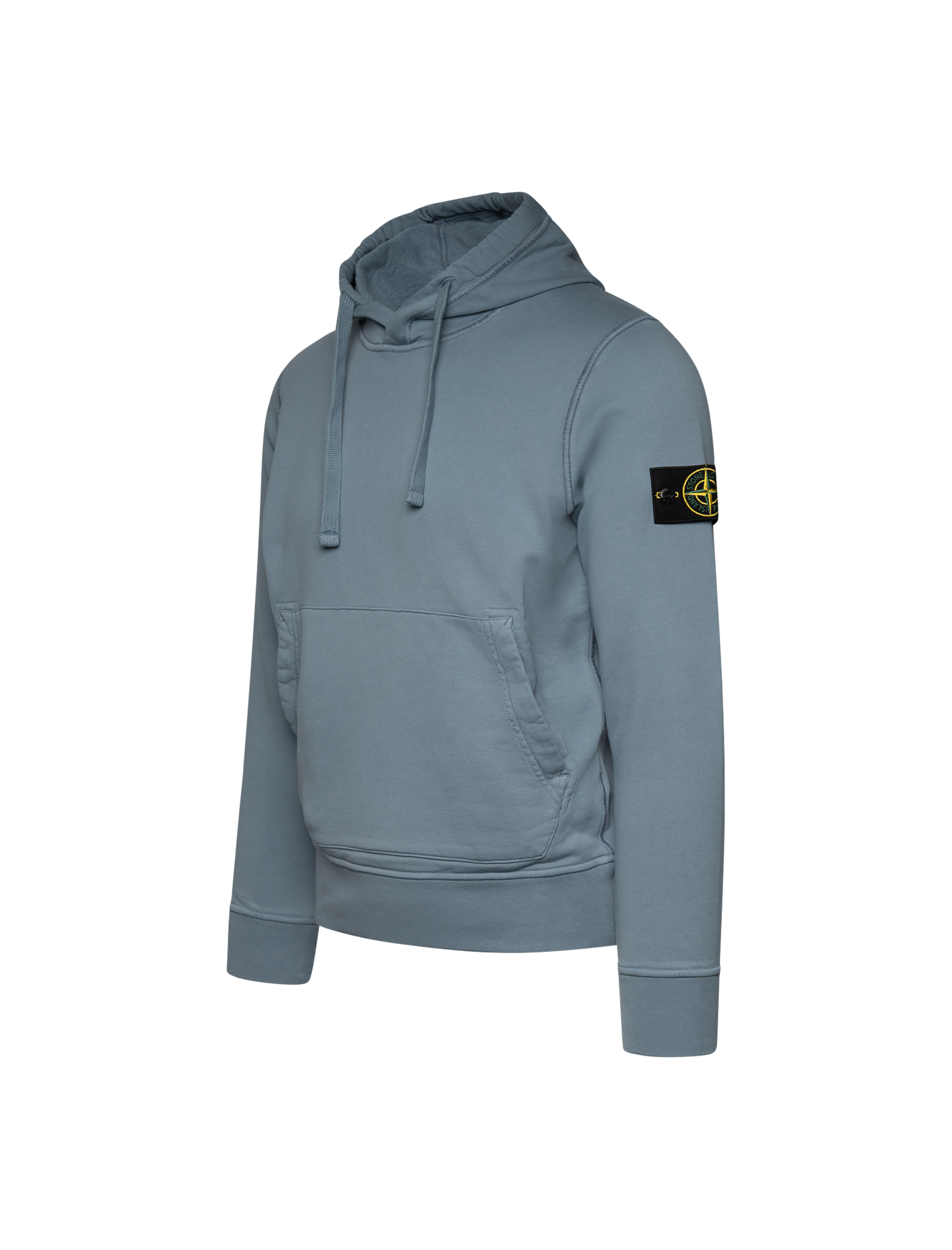 Compass badge fleece hoodie