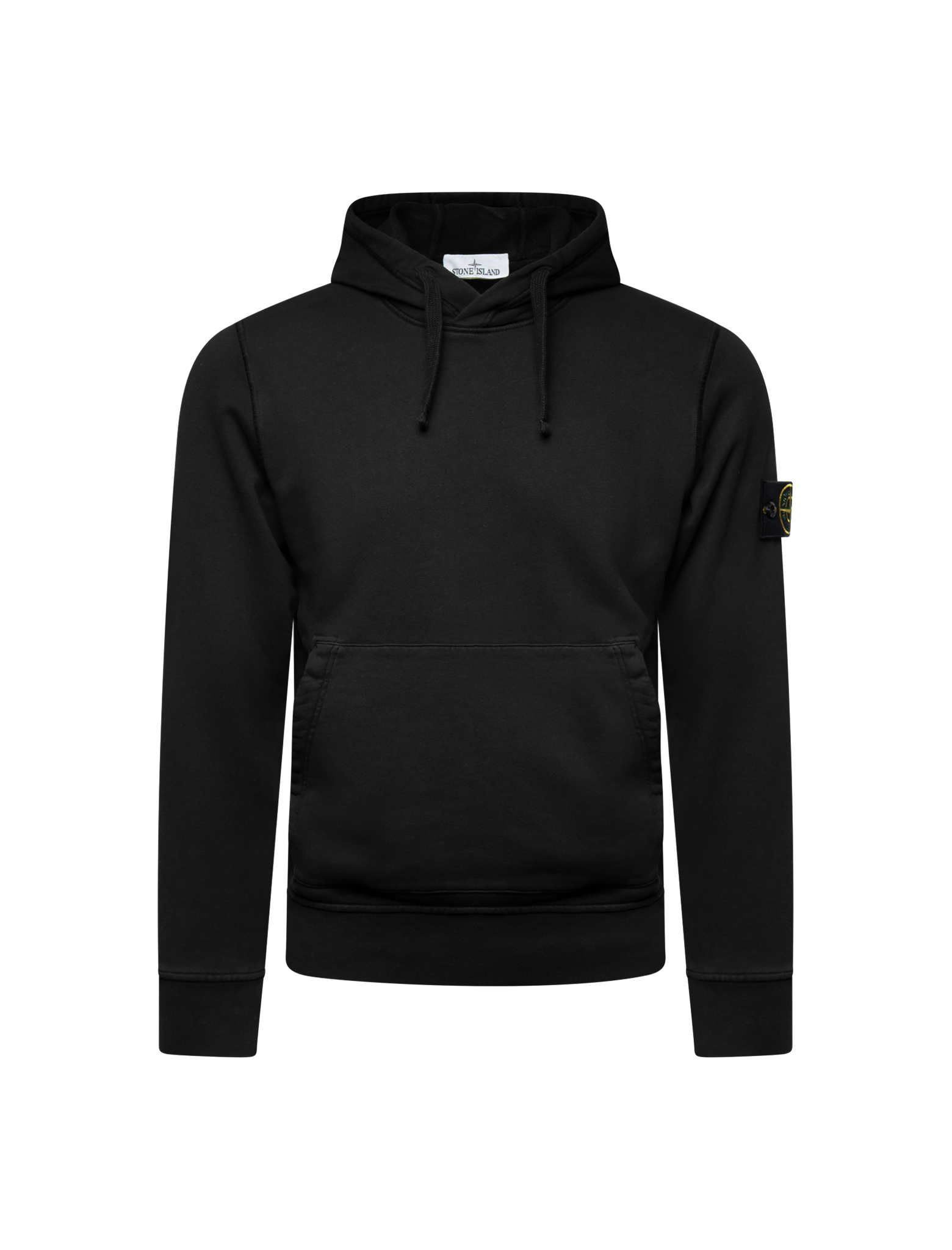 Compass badge fleece hoodie