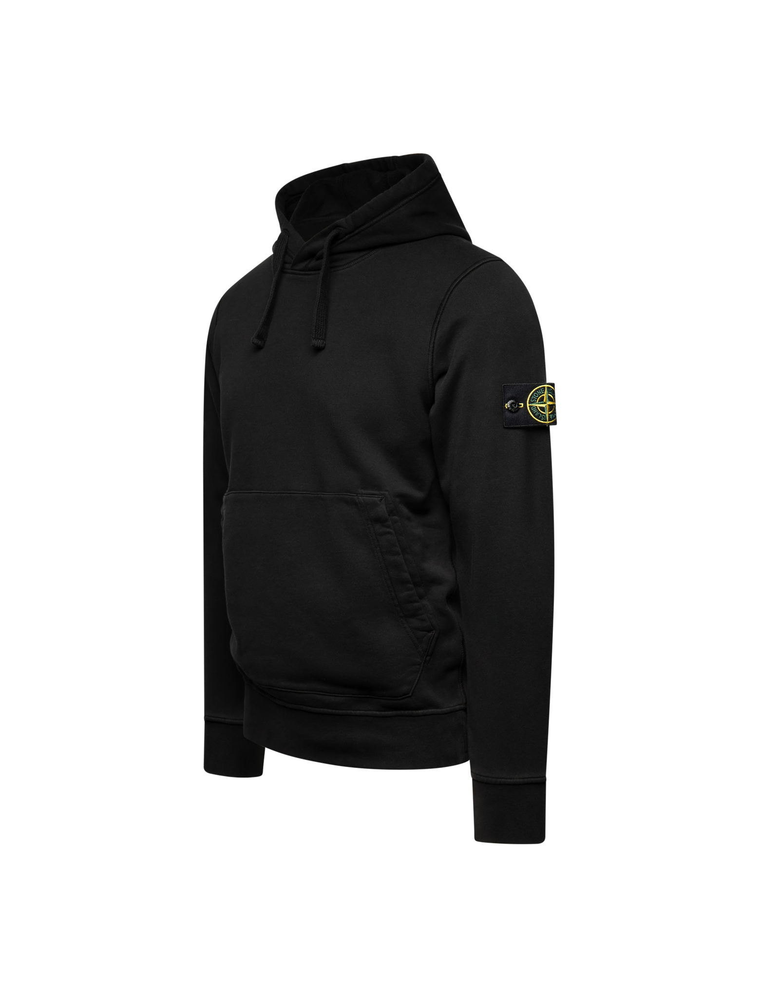 Compass badge fleece hoodie