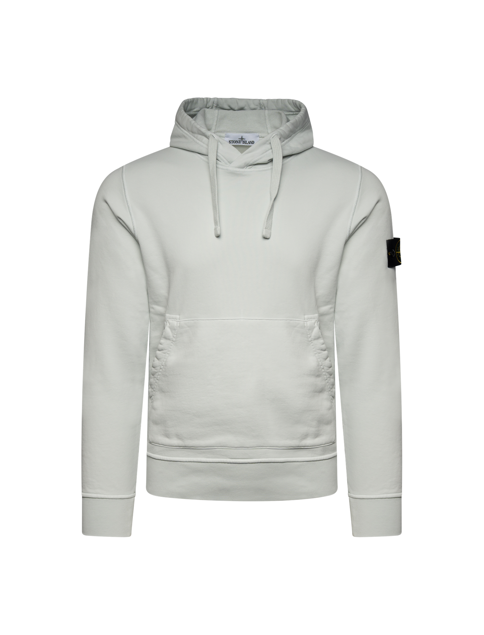 Compass badge fleece hoodie