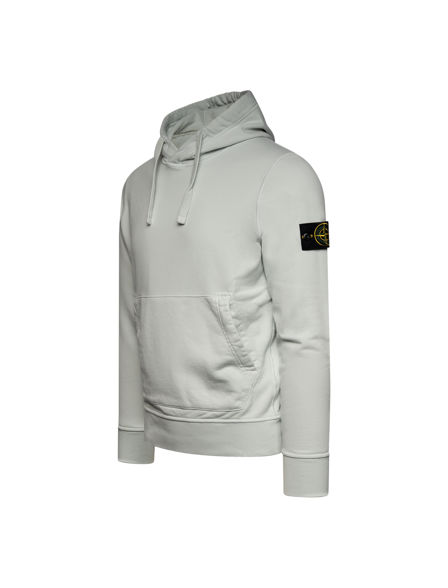 Compass badge fleece hoodie