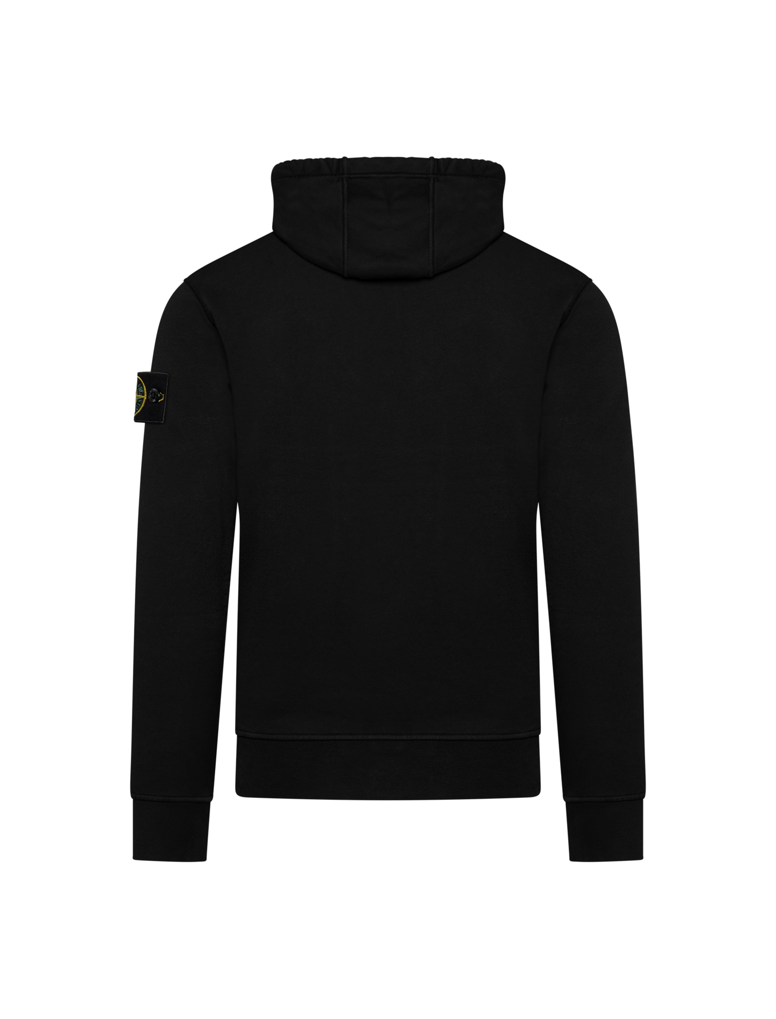 Compass badge fleece hoodie