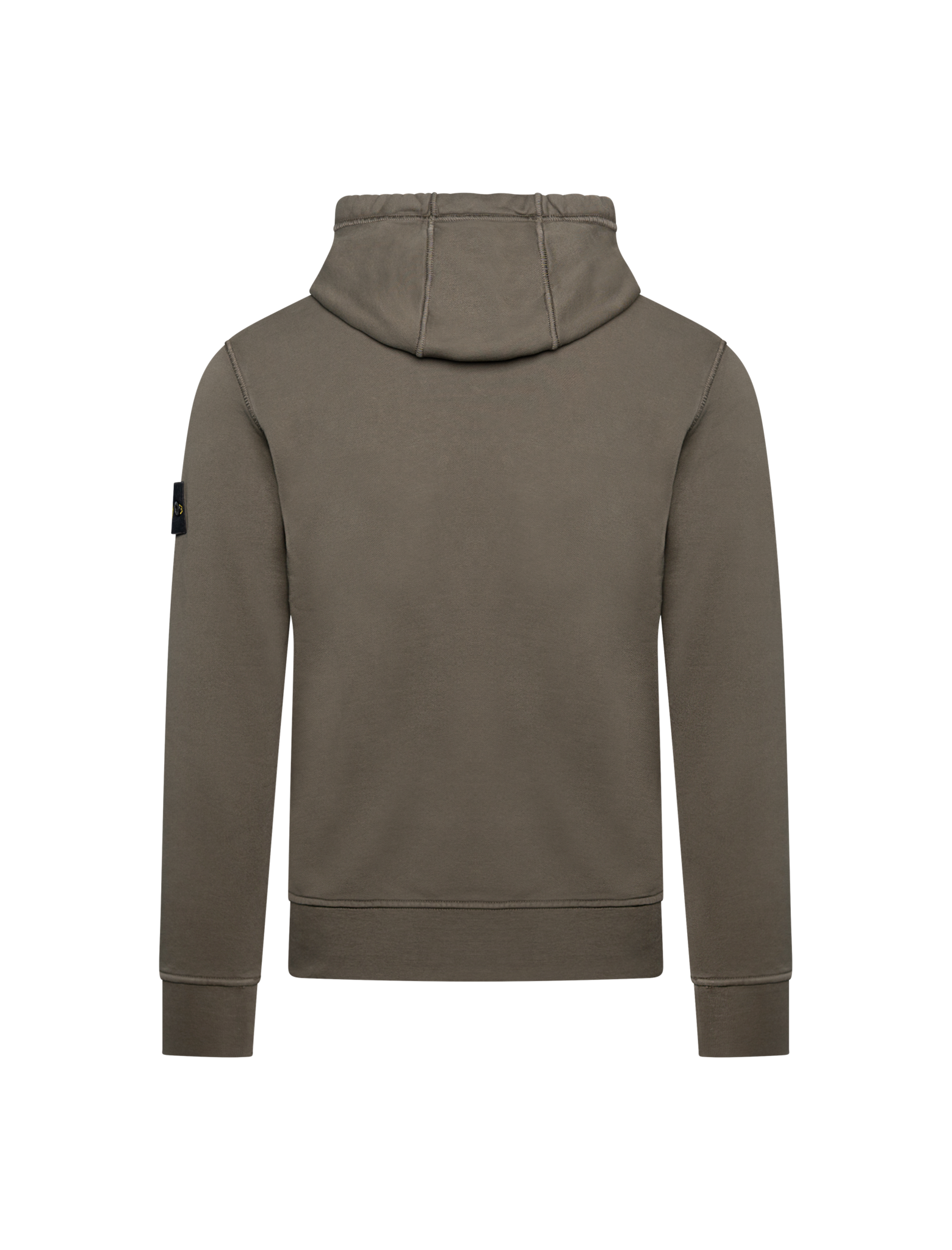Compass badge fleece hoodie