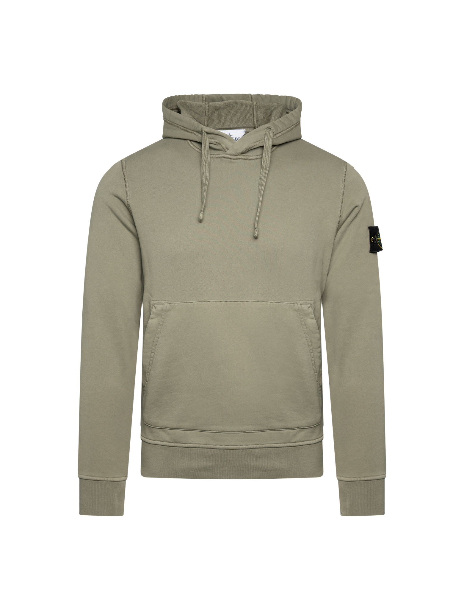 Compass badge fleece hoodie