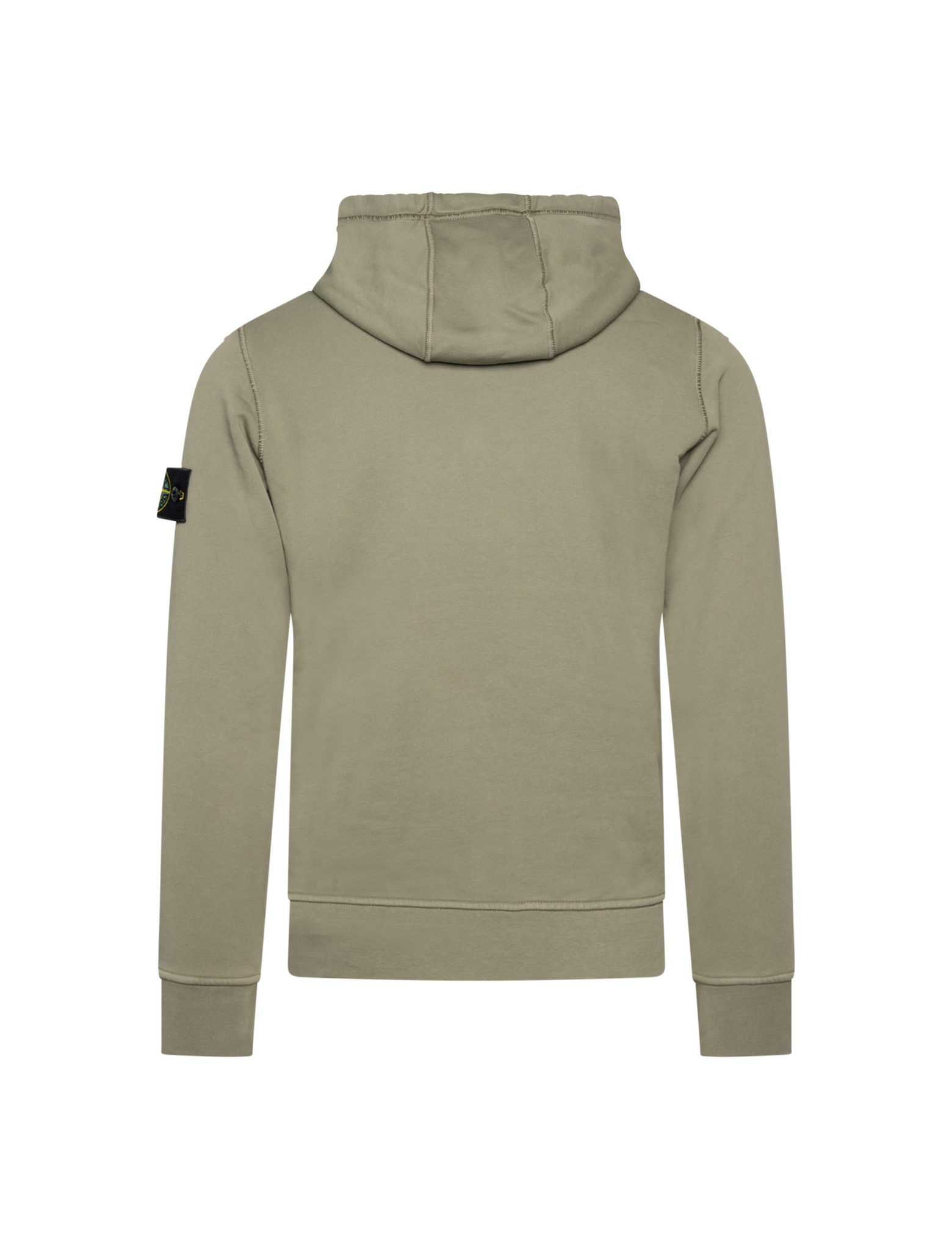 Compass badge fleece hoodie