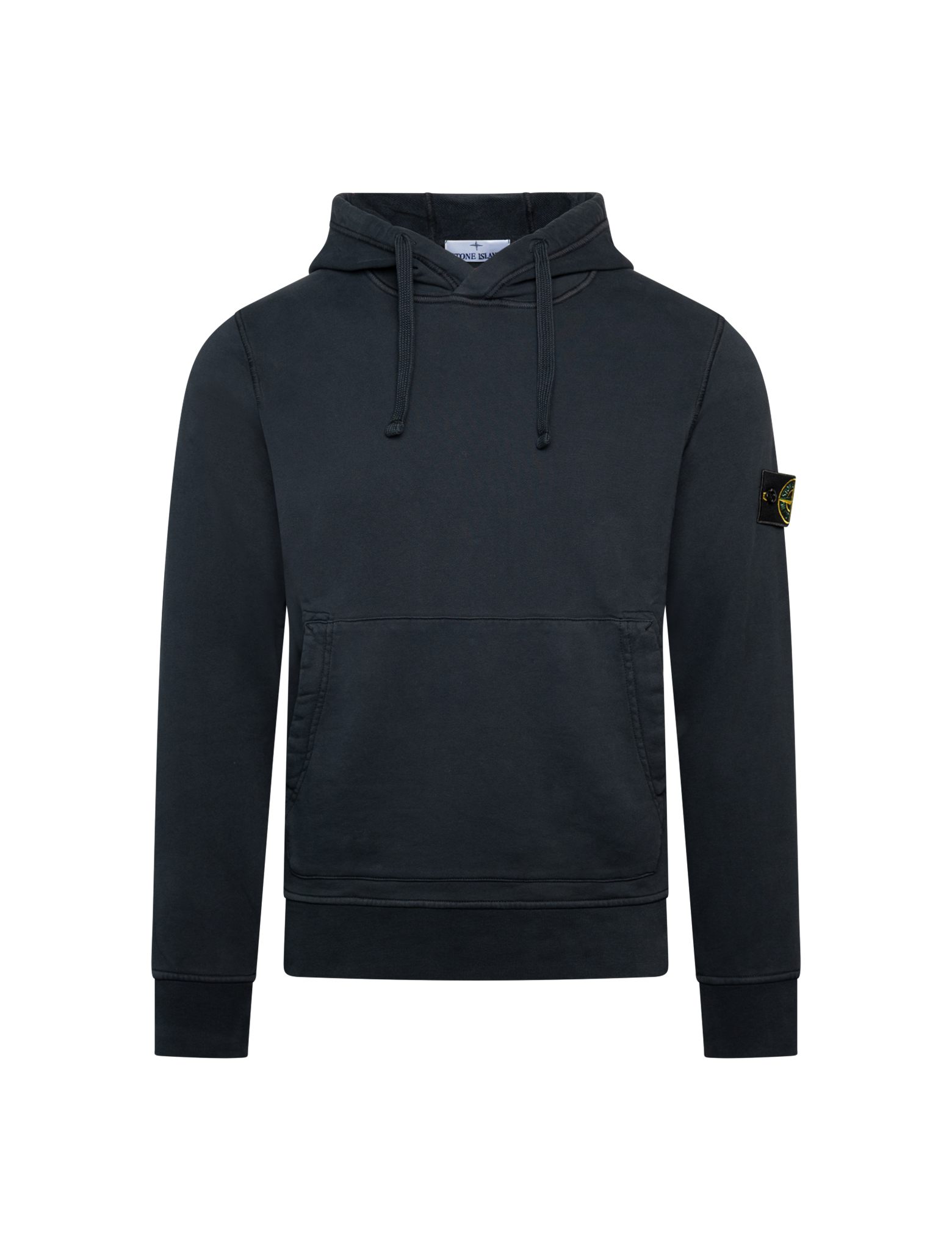 Compass badge fleece hoodie