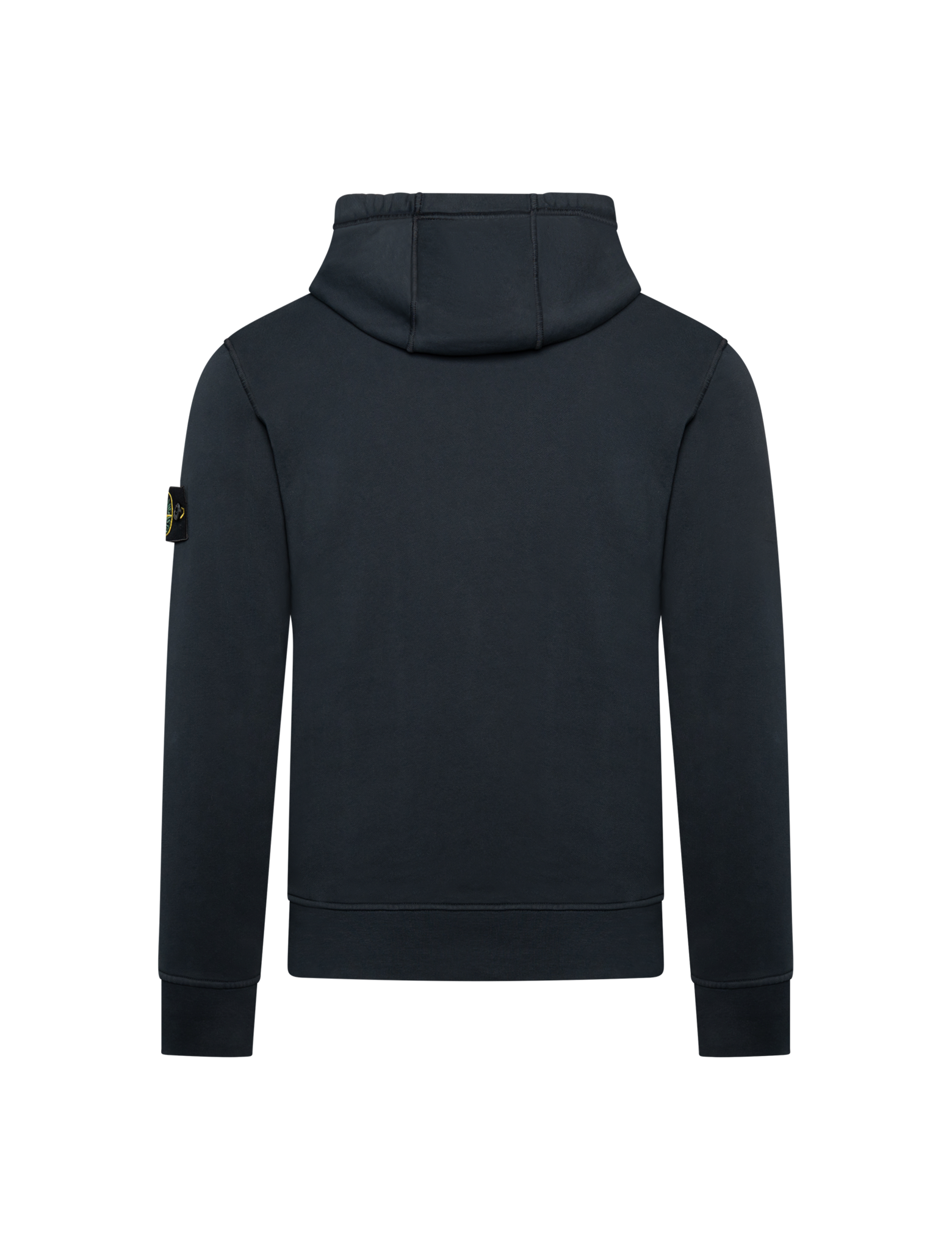 Compass badge fleece hoodie
