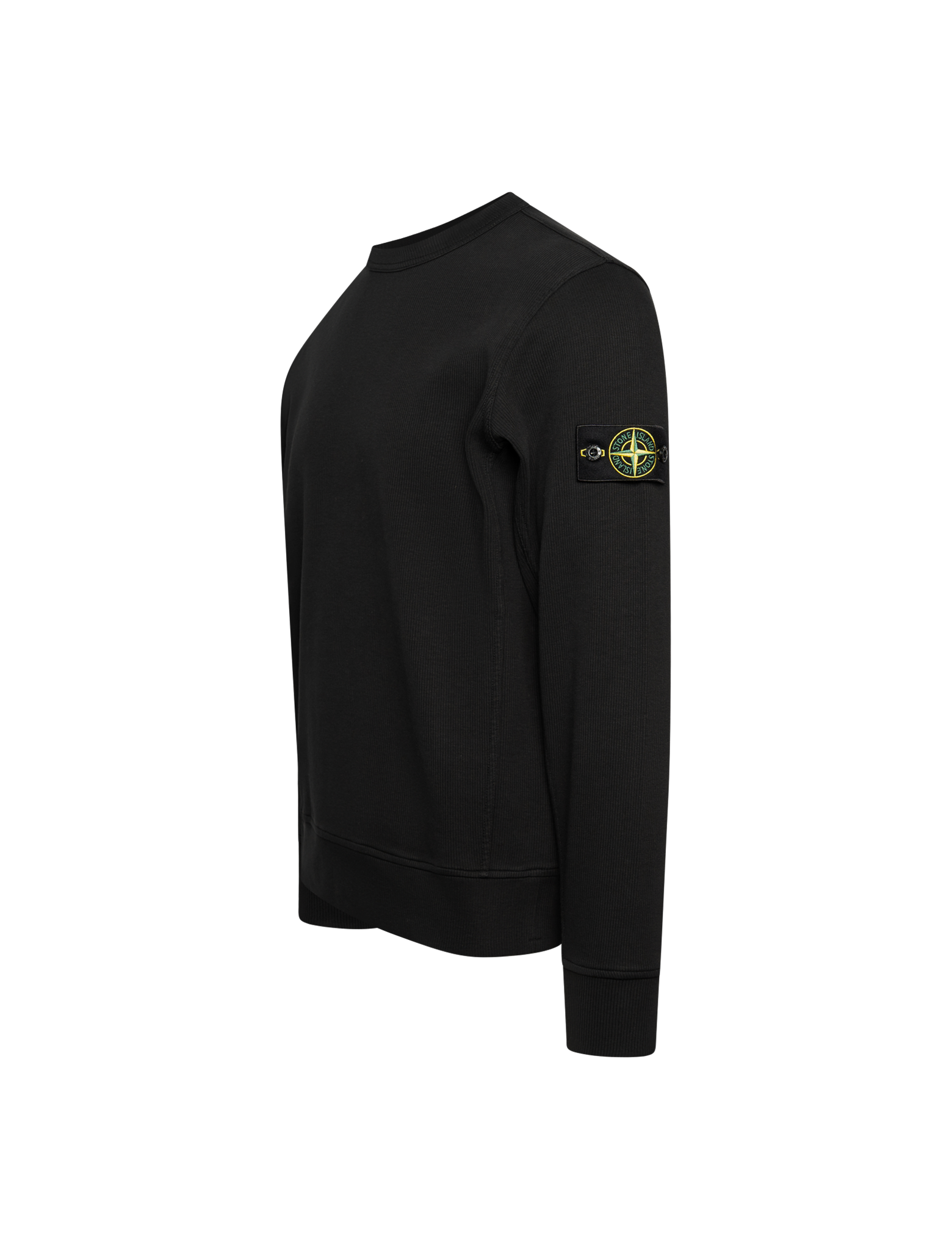 Compass badge ribbed sweater