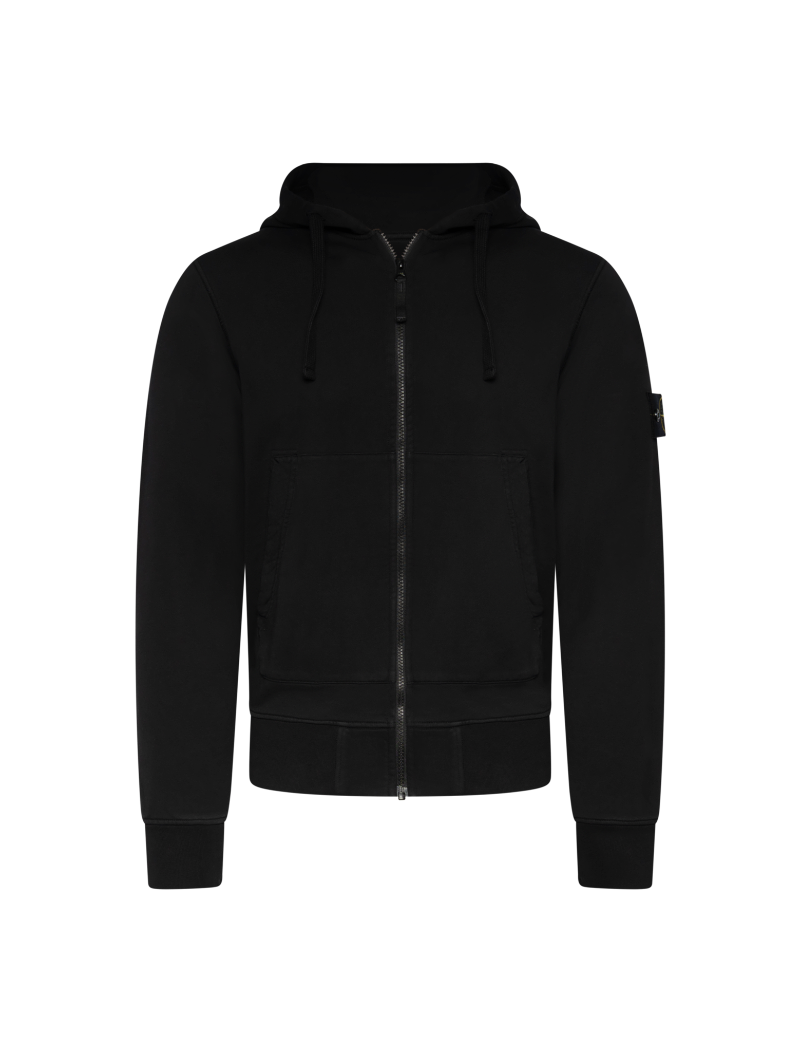 Compass badge zipped vest