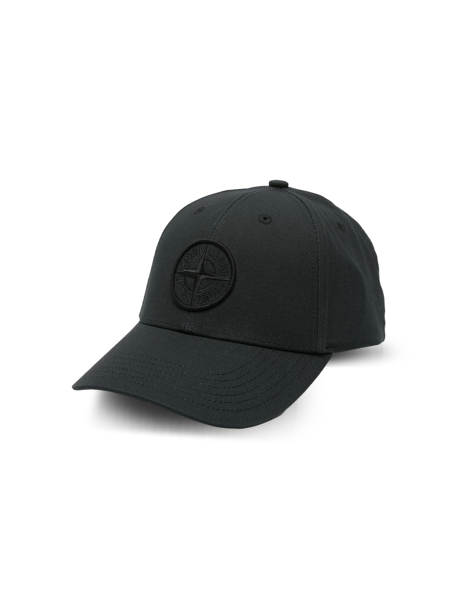 Compass embroidery cotton cap