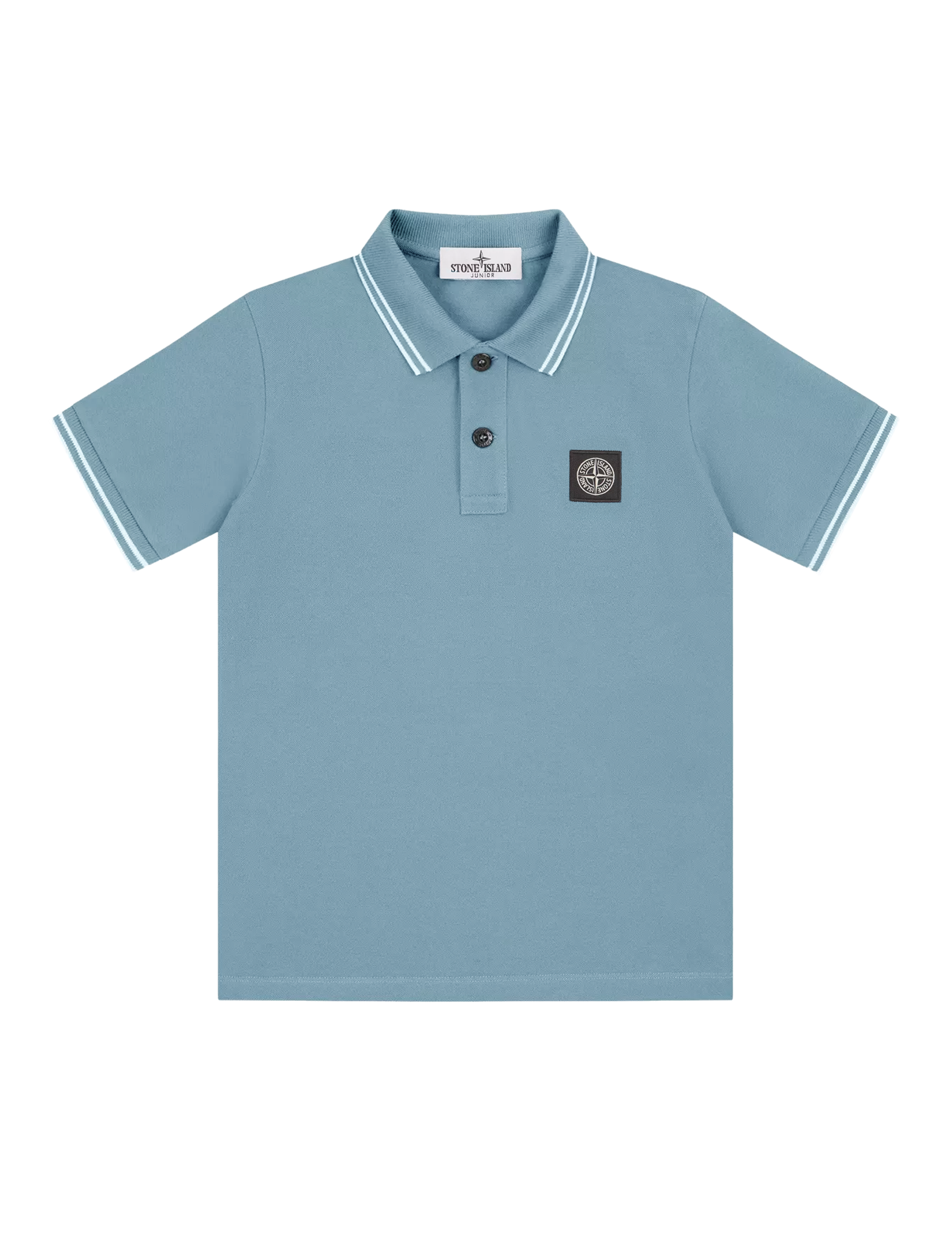 Compass piqué polo shirt