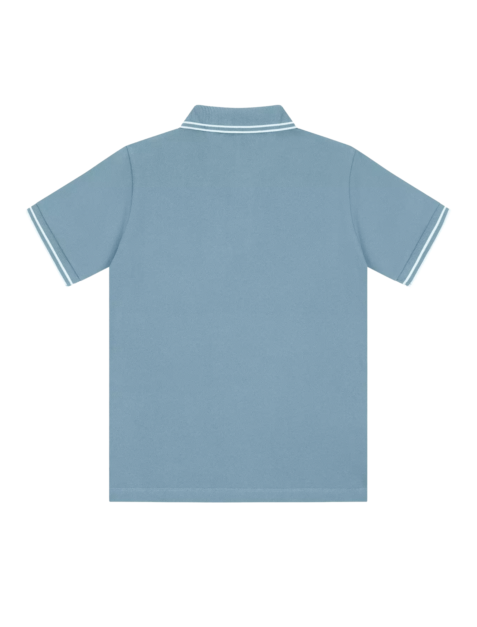 Compass piqué polo shirt