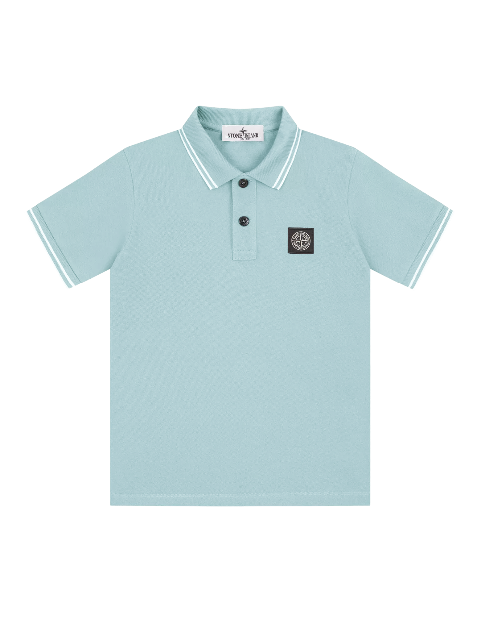 Compass piqué polo shirt