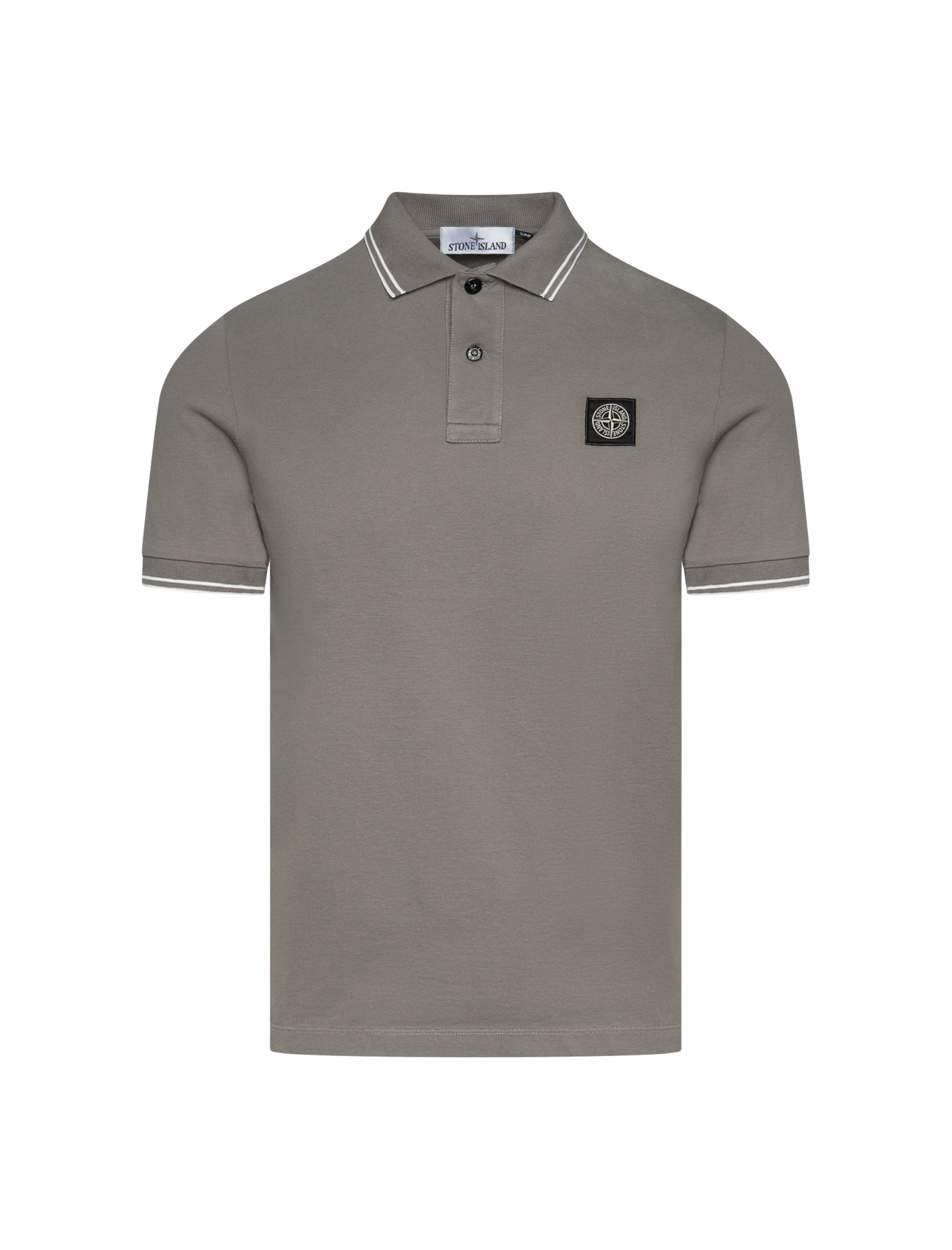 Compass patch polo shirt