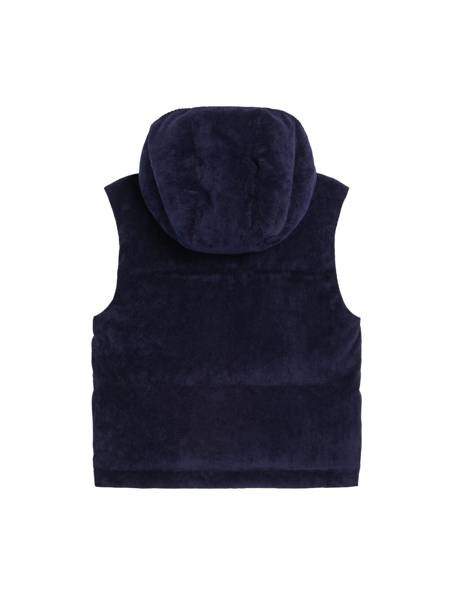 Corduroy down bodywarmer