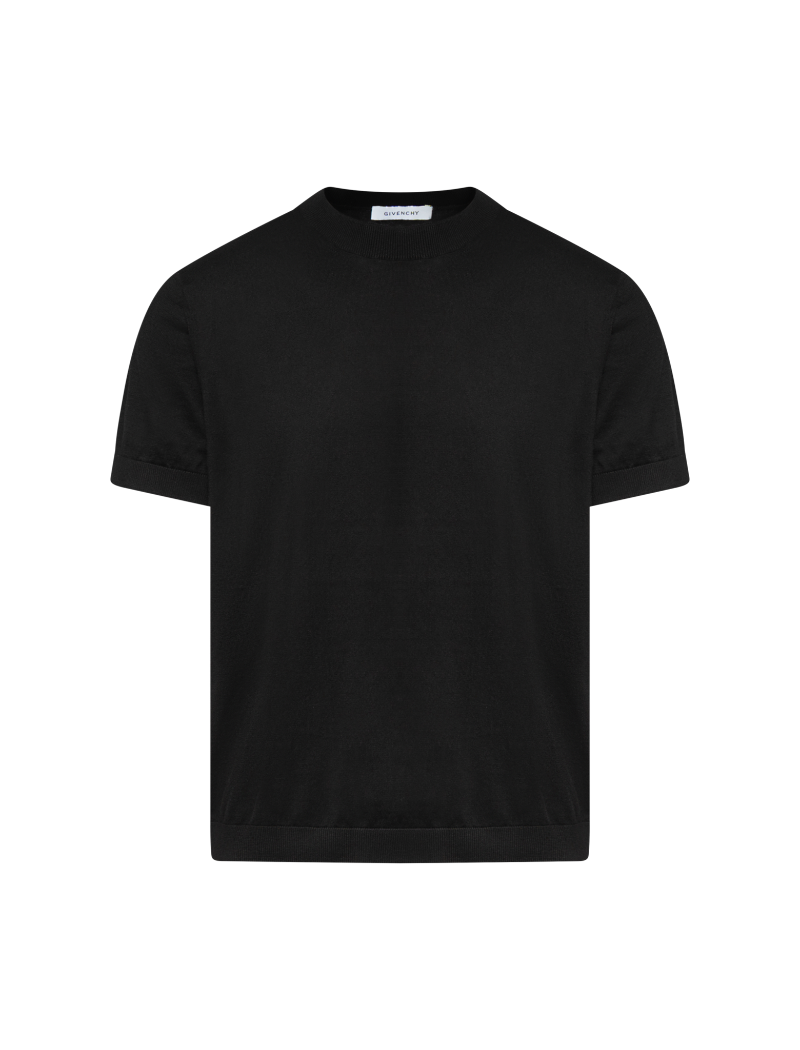 Knitted short sleeve t-shirt