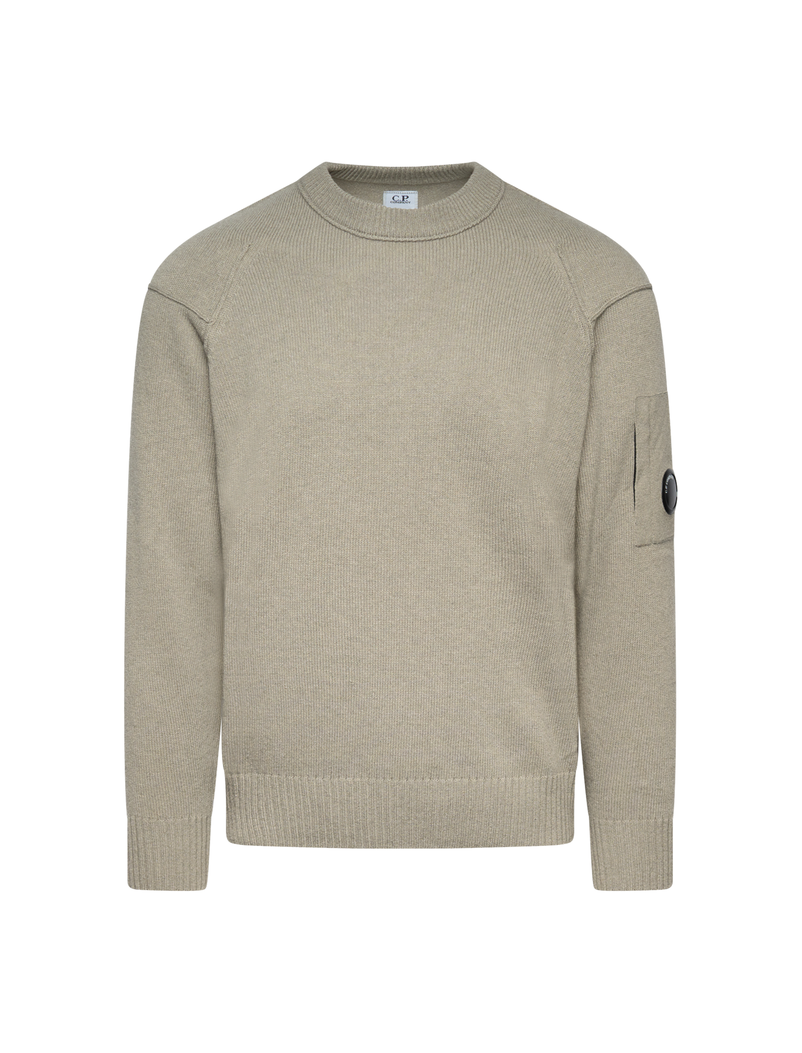 Crew neck lambswool knitwear