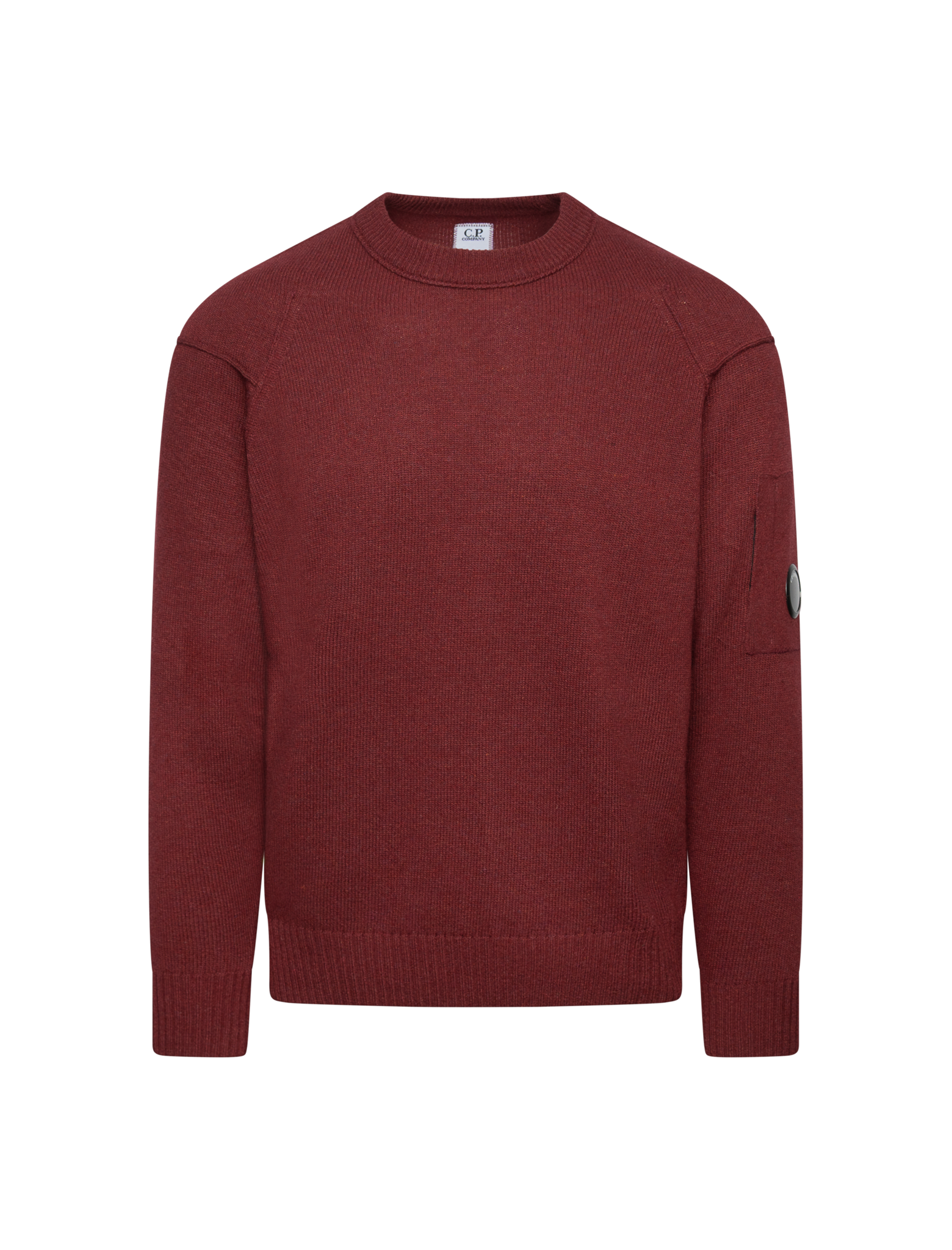 Crew neck lambswool knitwear