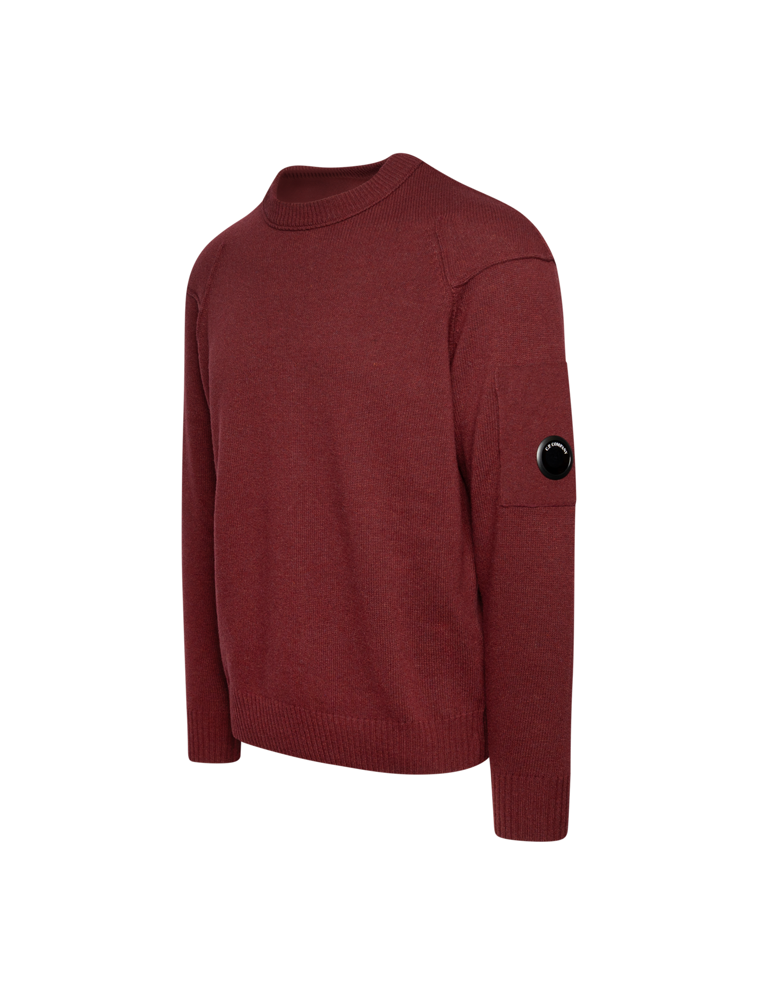 Crew neck lambswool knitwear