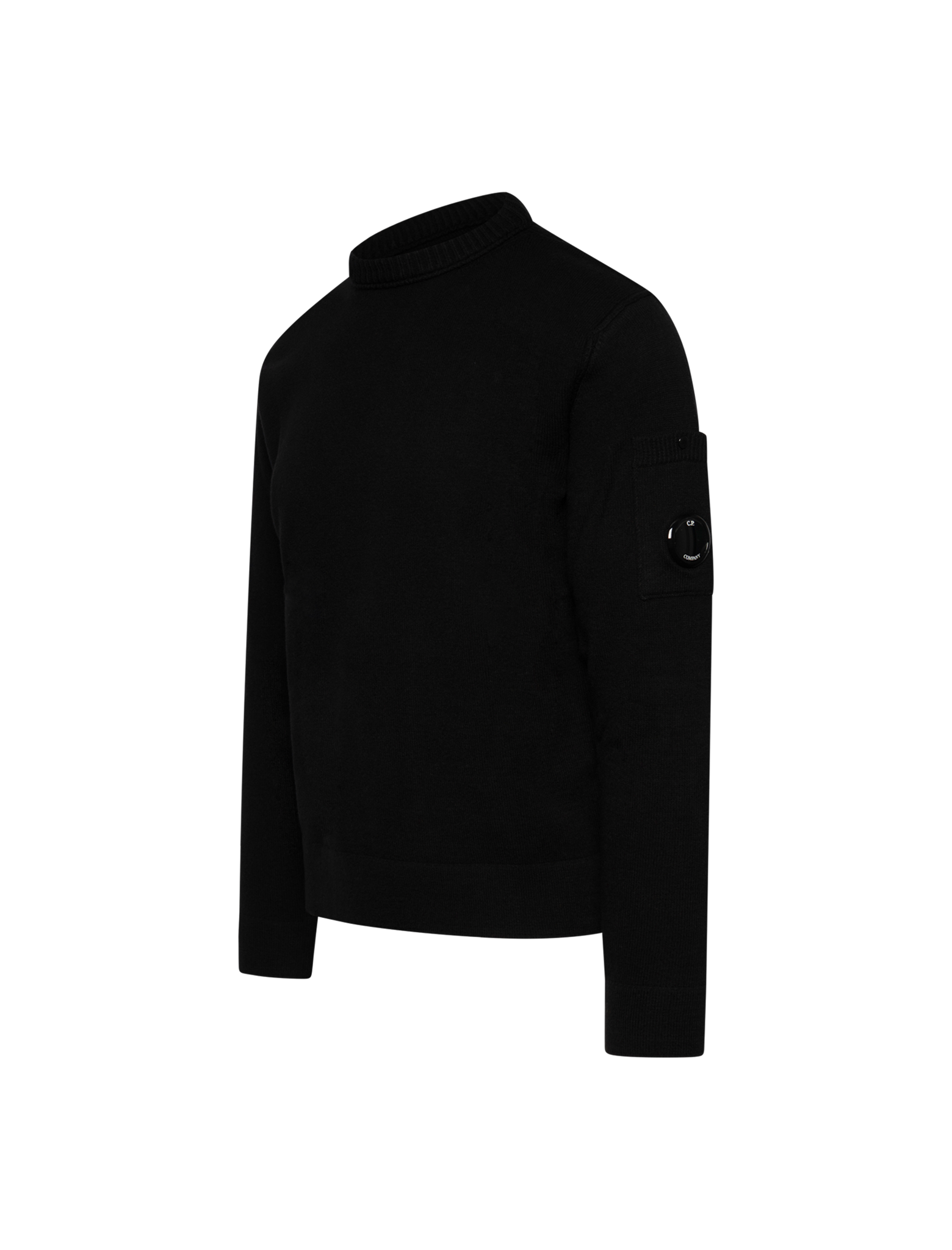 Crew neck stretch knitwear