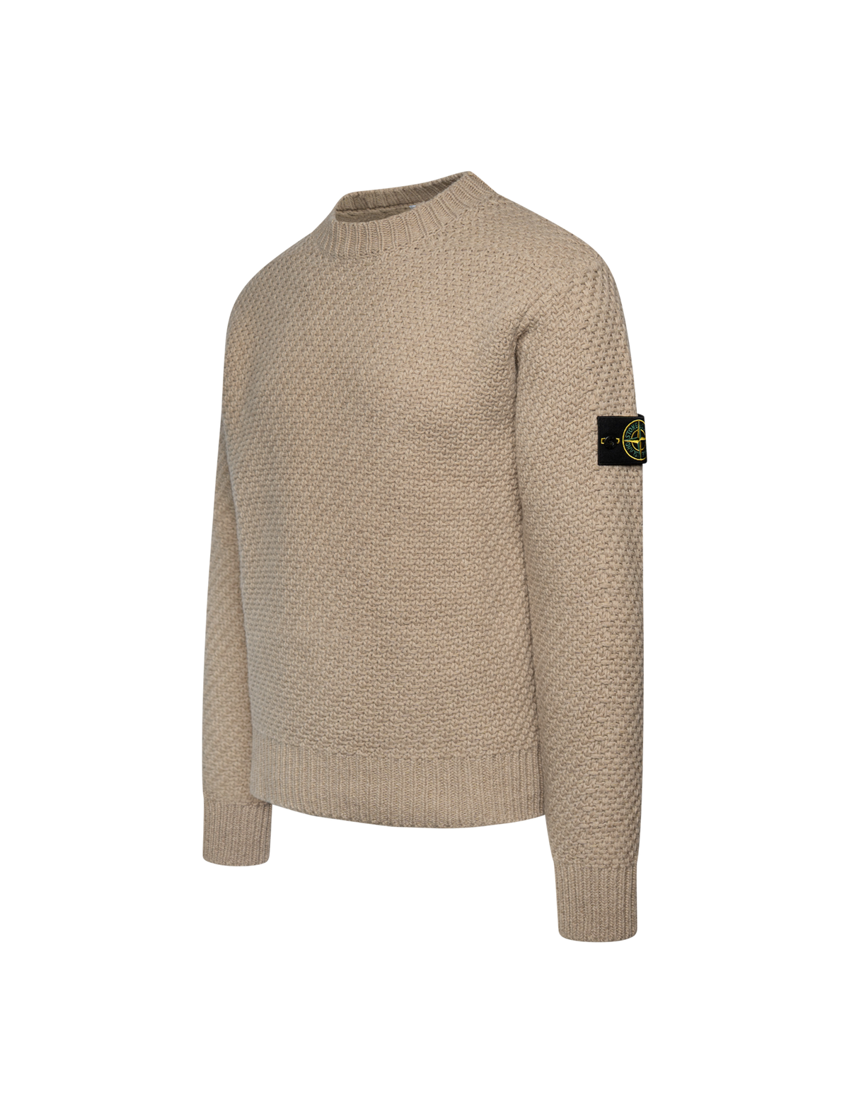 Loose-fit knitted jumper